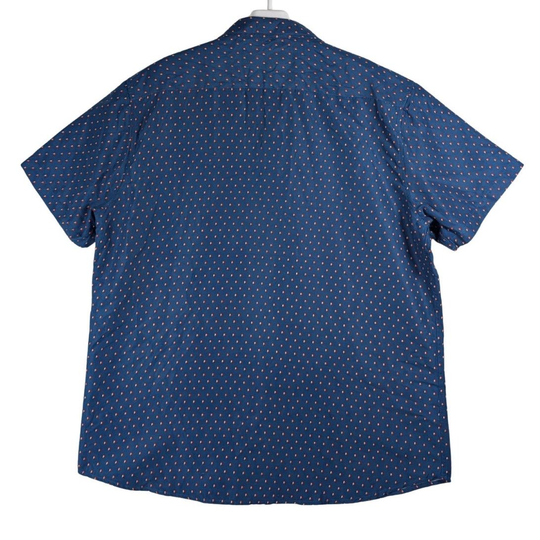 Molokai Surf Co. Molokai Surf Co Blue Print Button Up Shirt Men’s Size XL Size US XL / EU 56 / 4 - 2 Thumbnail