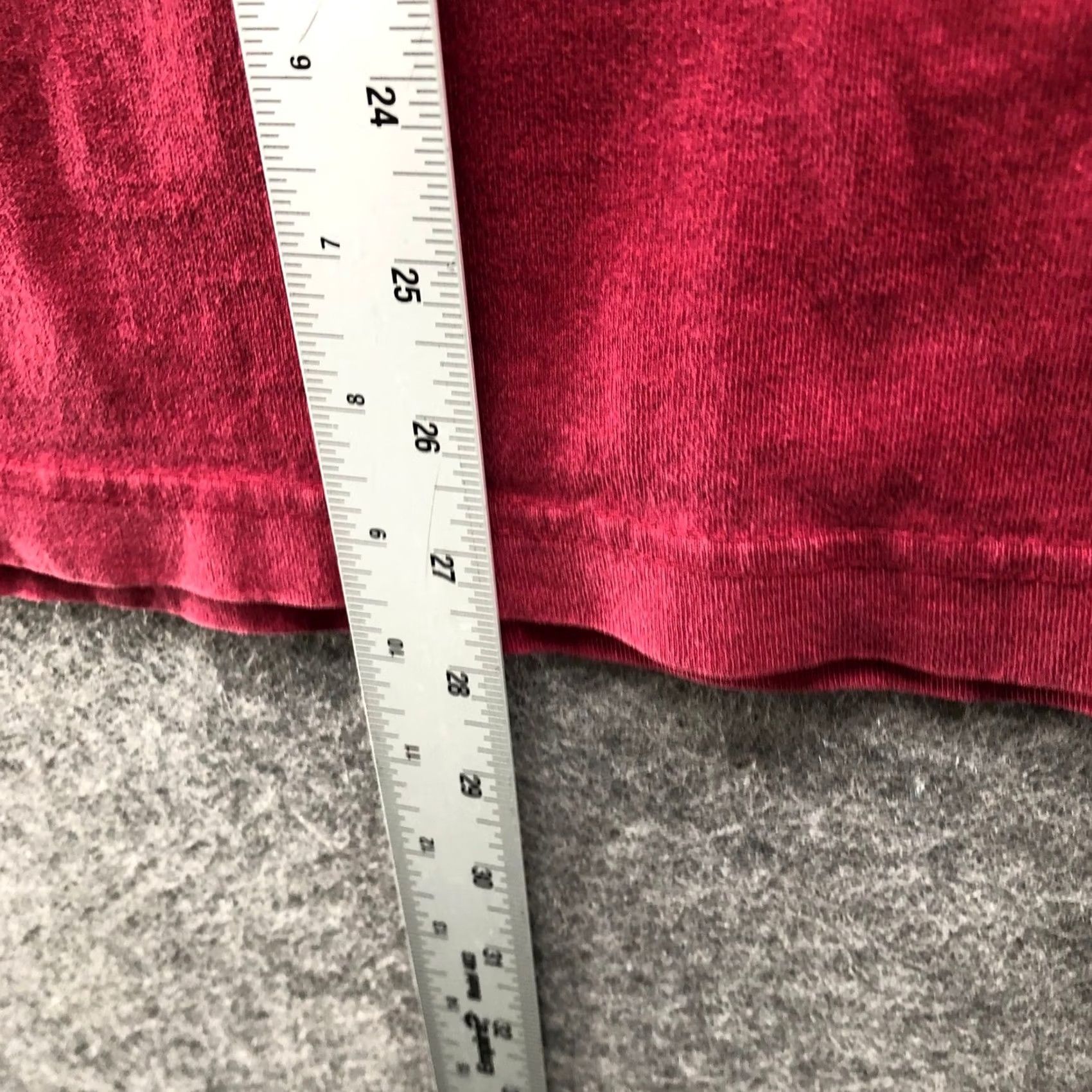 H&M HM Basic T-Shirt Mens S Short Sleeve Crewneck Red Cotton Shirt Mens S Size US S / EU 44-46 / 1 - 8 Thumbnail