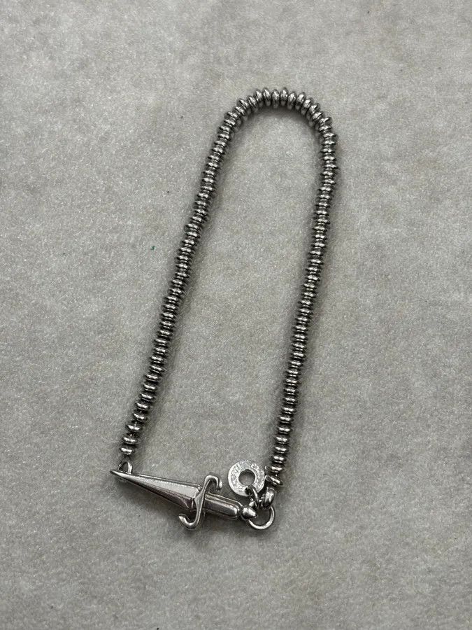 Vintage Cesare Paciotti Silver 925 Bracelet Cross Toggle Charm Size N/A Size ONE SIZE - 9 Thumbnail
