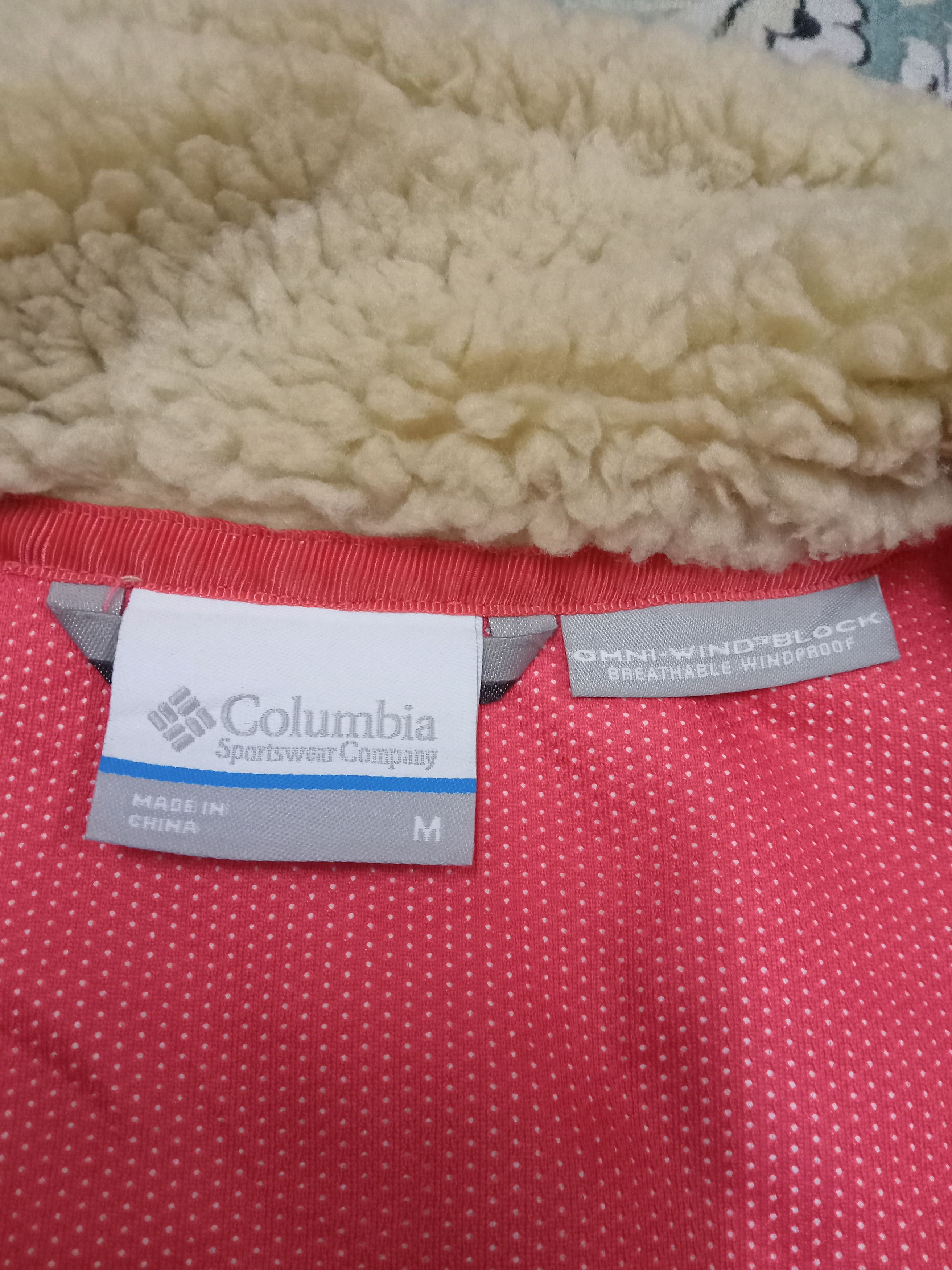 Columbia Colombia Omni Wind Fleece Jacket Size M / US 6-8 / IT 42-44 - 3 Thumbnail