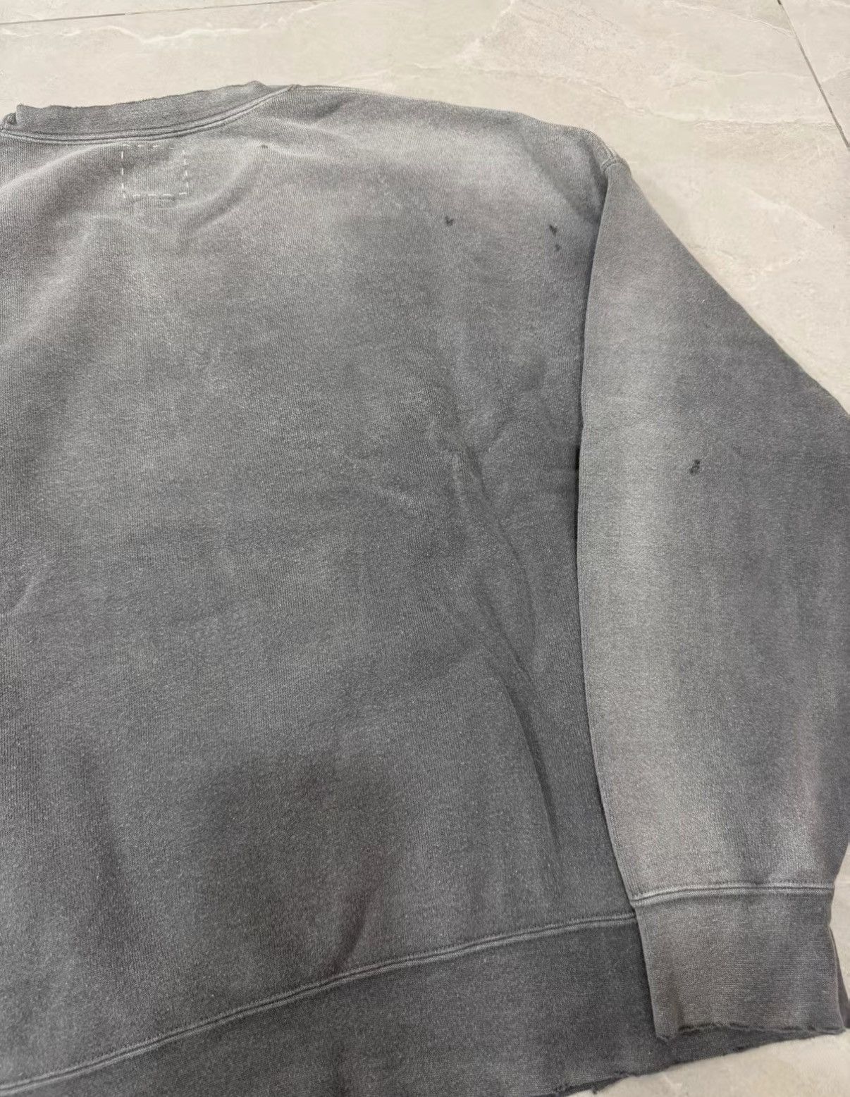 Visvim Visvim 22AW Crash Distressed Sweatshirt J34 Size US S / EU 44-46 / 1 - 7 Thumbnail