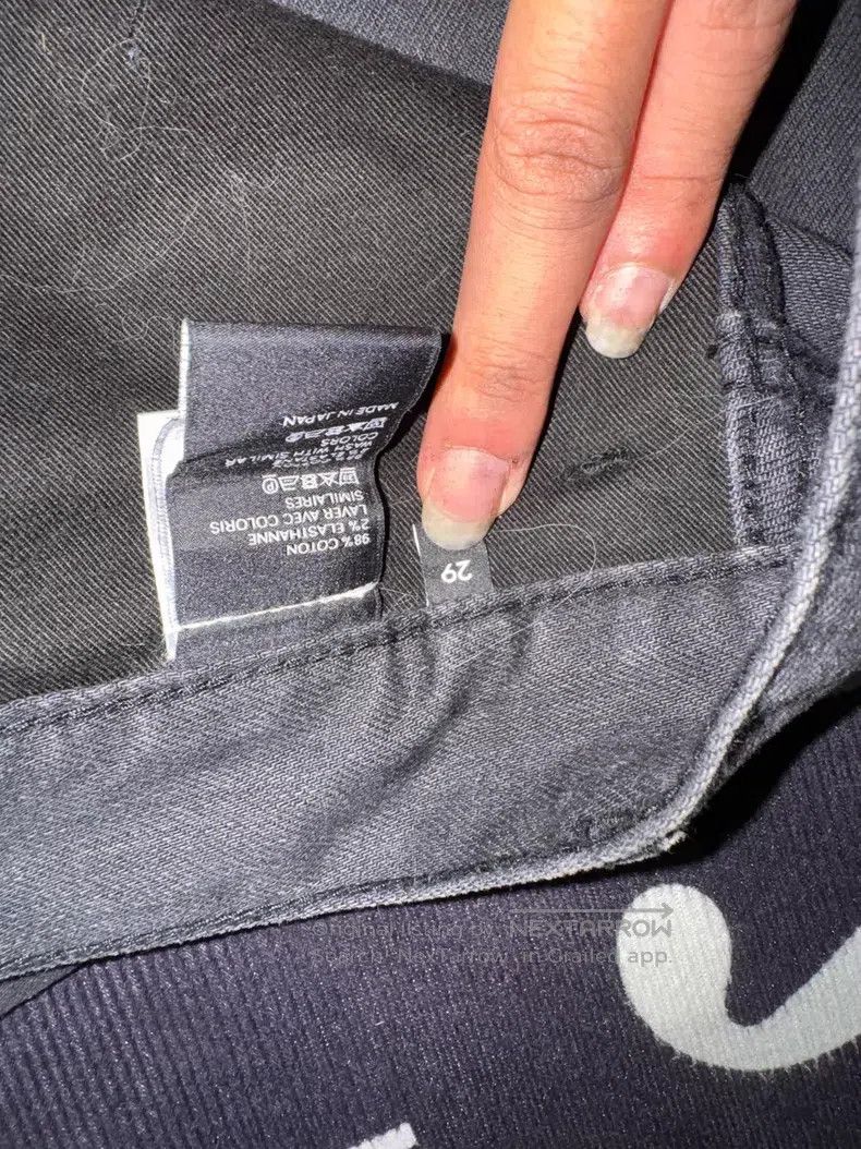 Celine CELINE Black Denim Jeans i Size US 29 - 5 Thumbnail