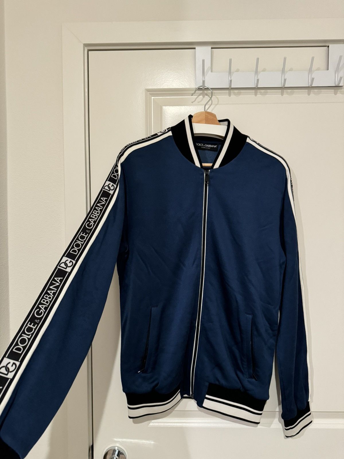 Dolce & Gabbana パーカー　ジップ　ネイビー 44 楽天市場】ドルチェ＆ガッバーナ DOLCE＆GABBANA メンズ