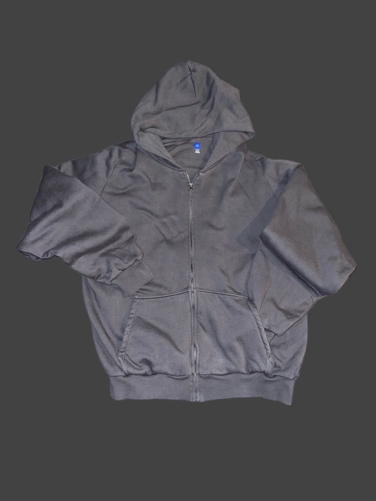 Gap × Kanye West × Yeezy Black Yeezy Gap Zip Up Hoodie Sweatshirt