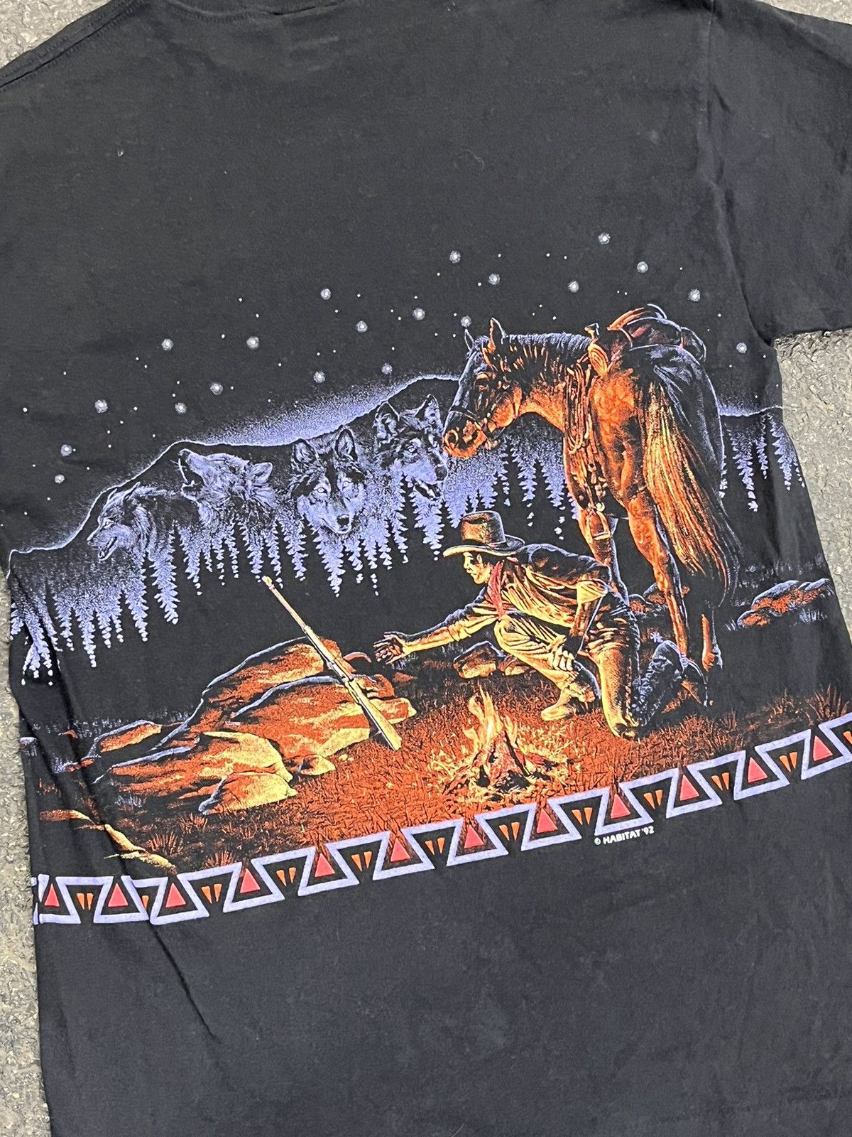Vintage Vintage nature tee wrap around graphic rare hype 90s Size US M / EU 48-50 / 2 - 6 Thumbnail