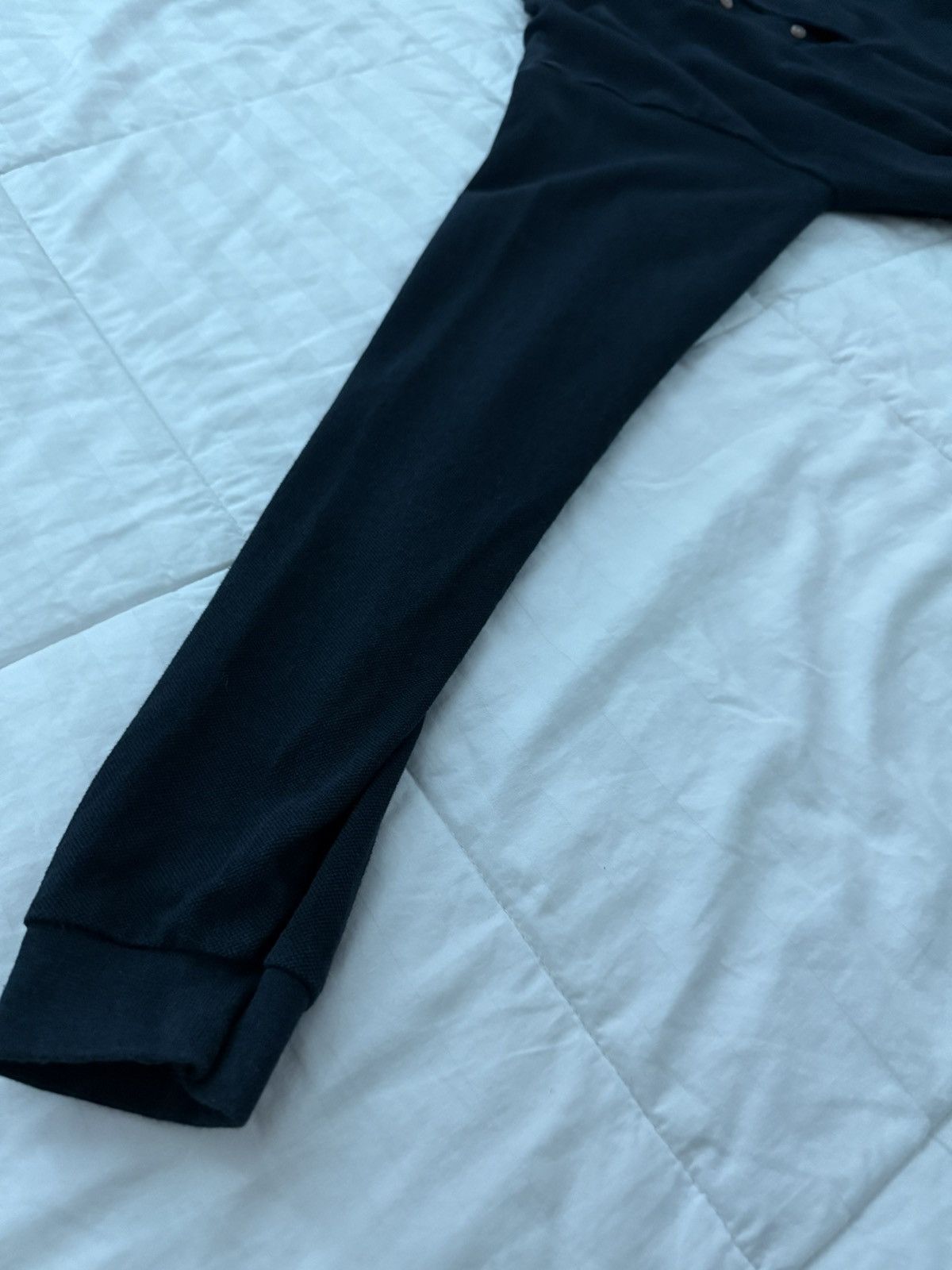 Vintage USED S LONGSLEEVE NAVY BLUE POLO Size US S / EU 44-46 / 1 - 3 Thumbnail