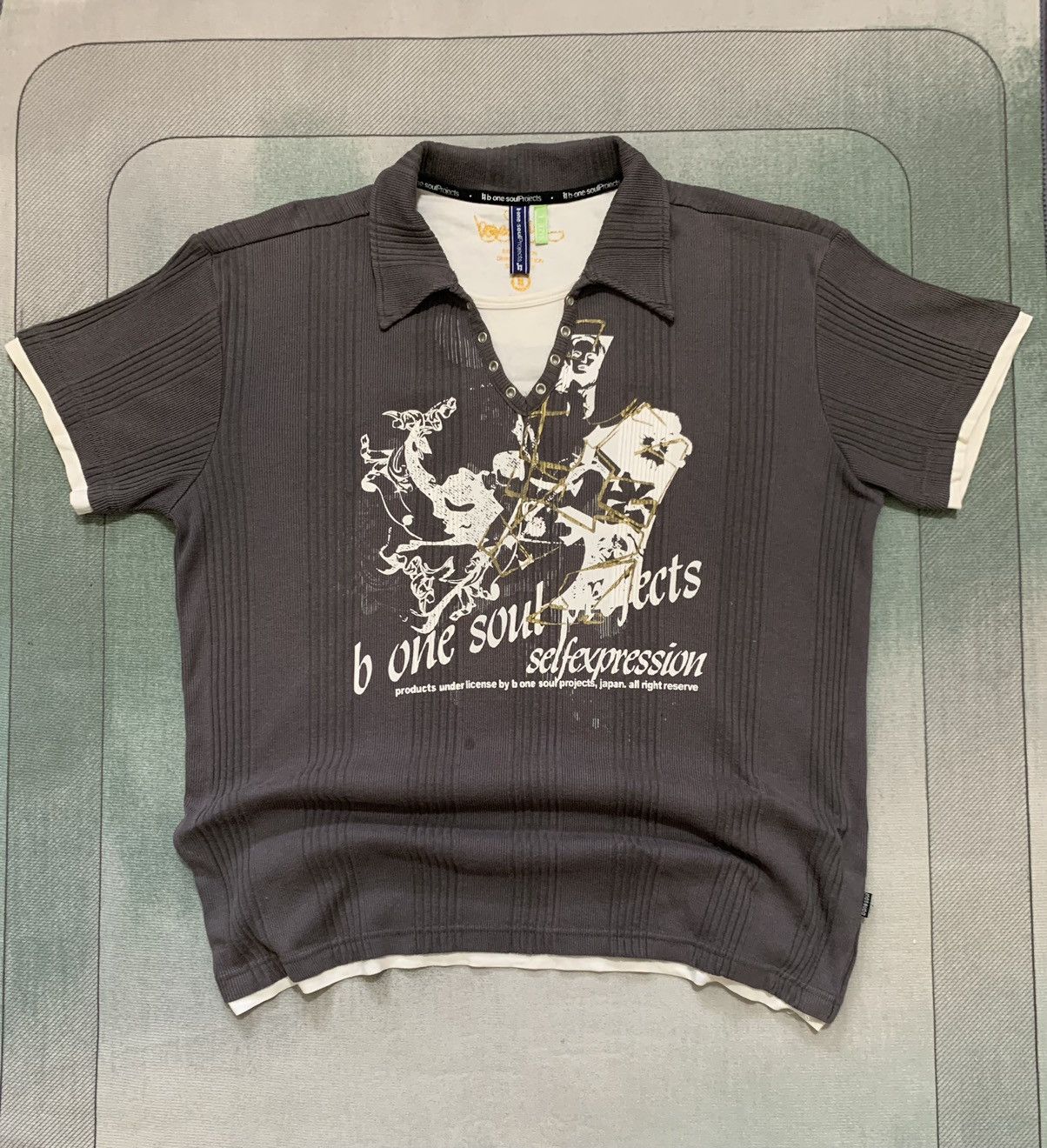 Japanese Brand Grunge B One Soul Skull Seditionaries Gothic Tees Size US L / EU 52-54 / 3 - 1 Thumbnail