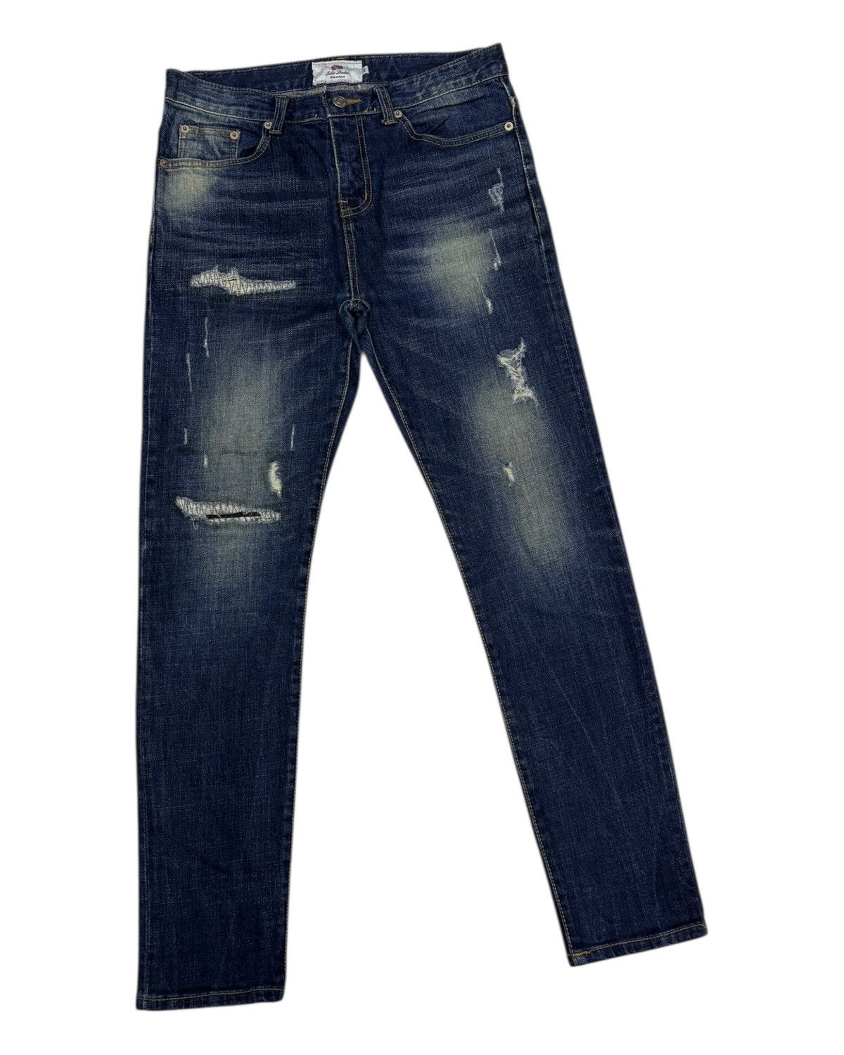 Jaded London × Undercover DISTRESSED DENIM JOKER LONDON UNDERCOVER STYLE DESIGN JEAN Size US 30 / EU 46 - 5 Thumbnail