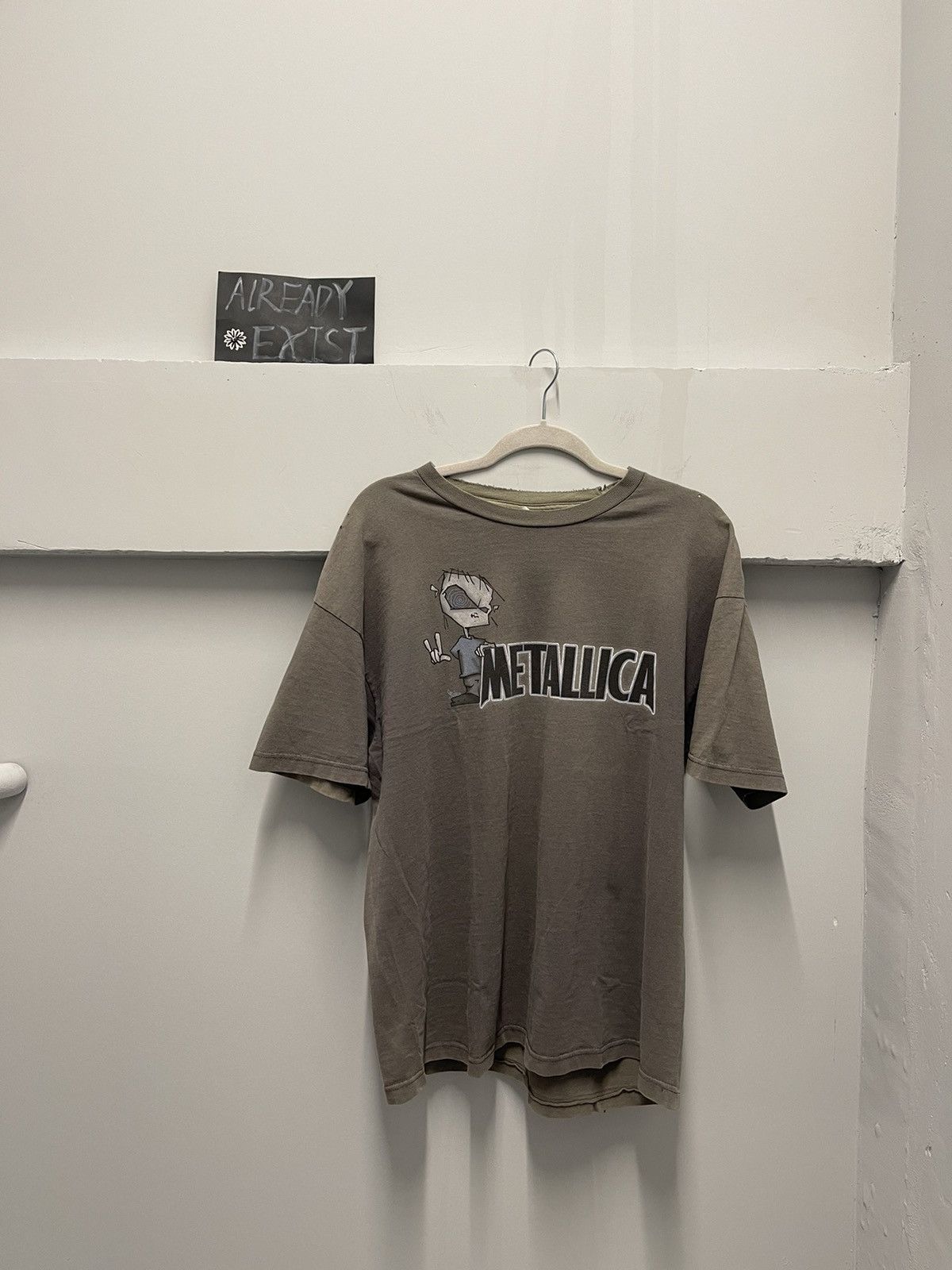 Vintage Vintage Metallica grey T-shirt Size US L / EU 52-54 / 3 - 1 Thumbnail