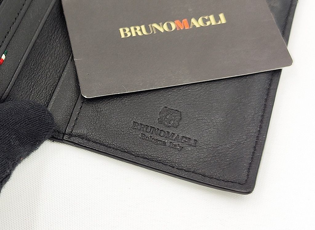 Bruno Magli BRUNO MAGLI Bologna Italy bi-fold leather long wallet Size ONE SIZE - 3 Thumbnail