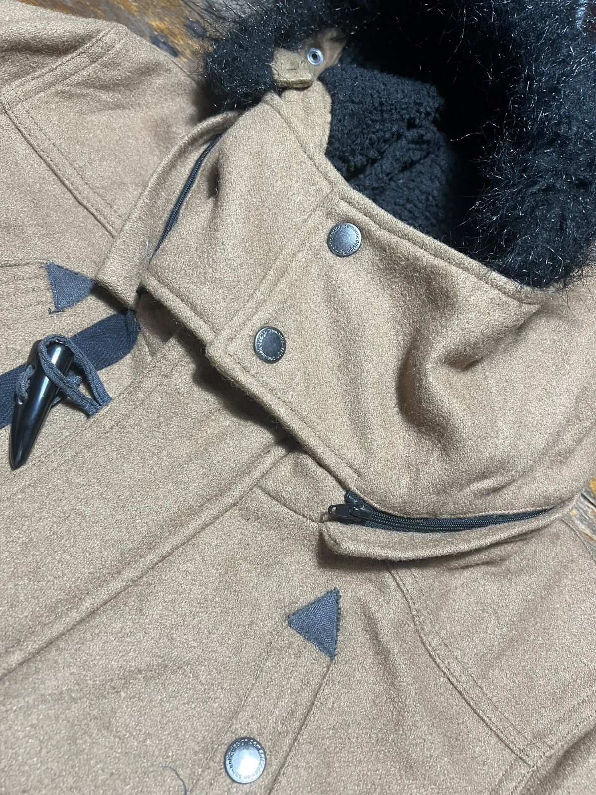 semanticdesign Semanticdesign Fur Wool Jacket Size US L / EU 52-54 / 3 - 19 Thumbnail