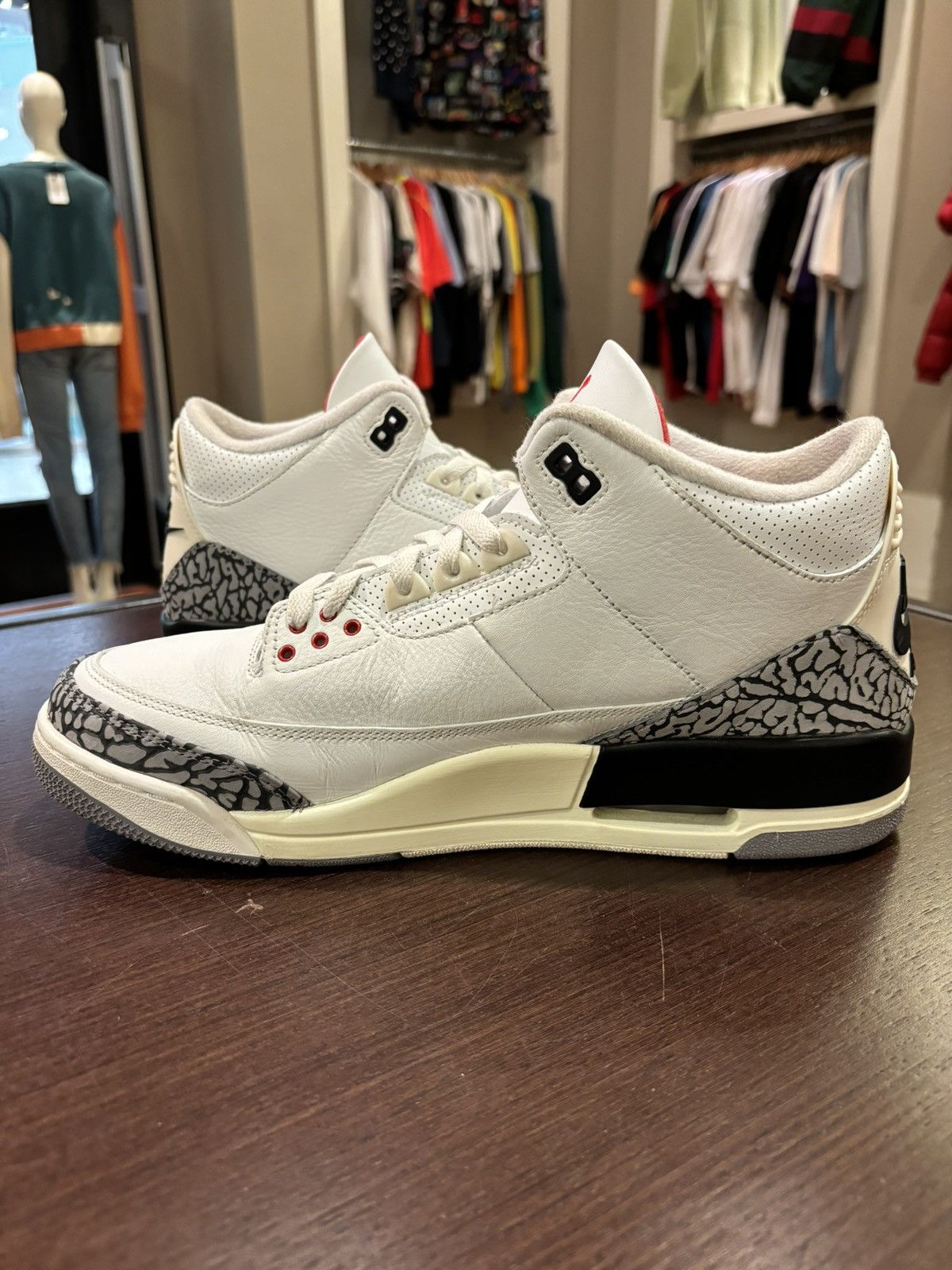 Jordan Brand Jordan retro 3 white cement reimagined Size US 11.5 / EU 44-45 - 5 Thumbnail