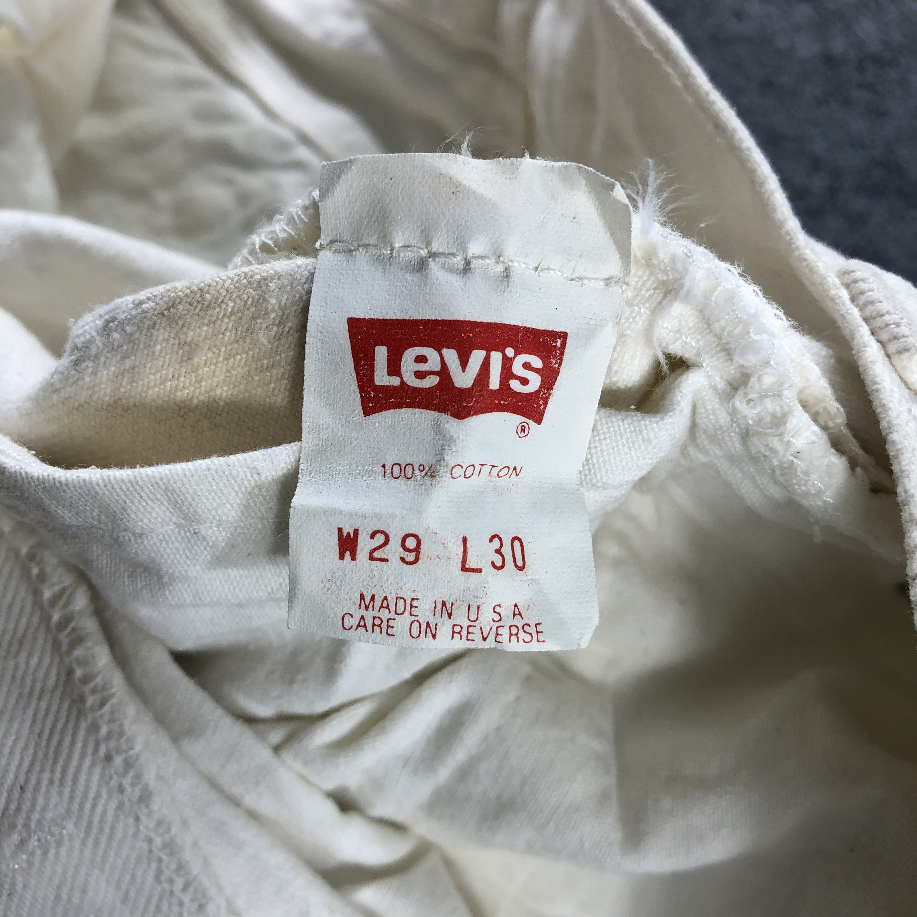 Levi's × Vintage 90s Vintage Light Wash Levis 701 Jeans-J2366 Size US 28 / EU 44 - 11 Thumbnail
