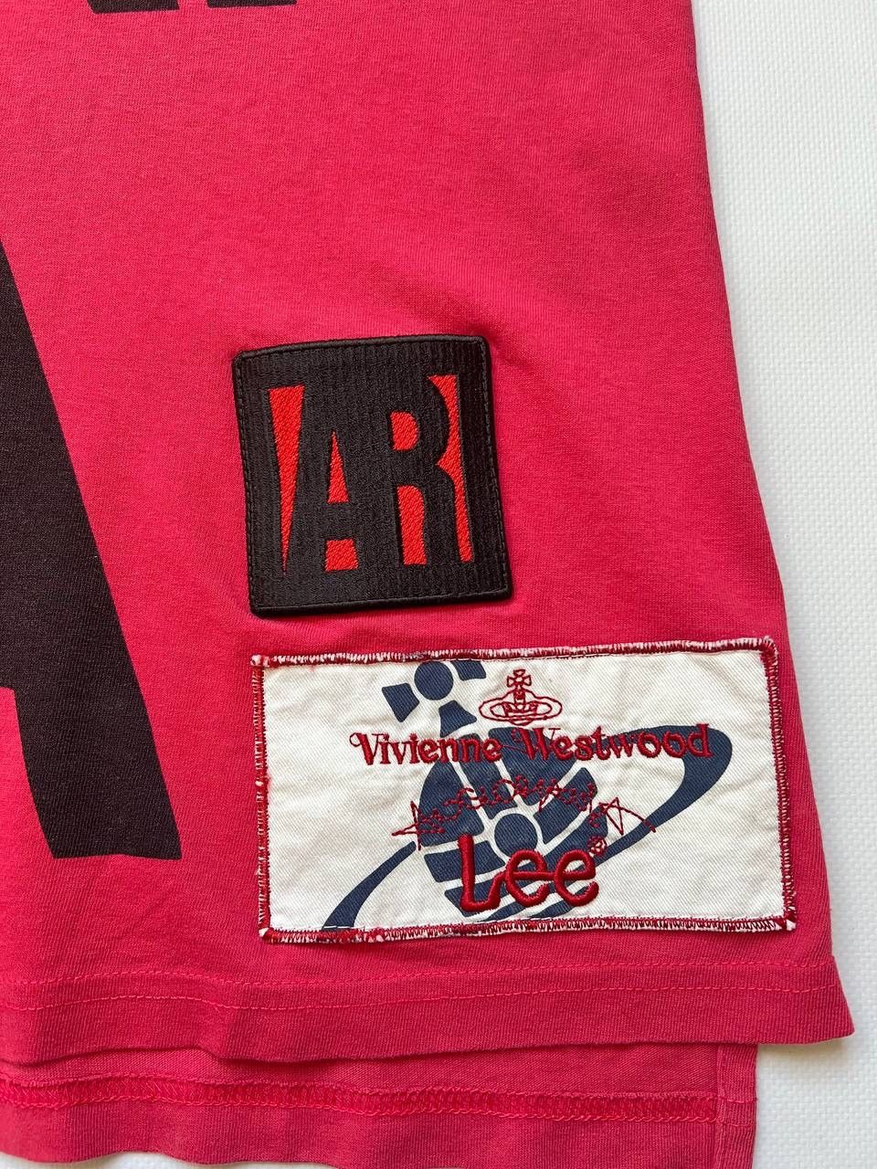 Japanese Brand × Vintage × Vivienne Westwood Rare Vivienne Westwood Lee patch logo chaos print t shirt Size US M / EU 48-50 / 2 - 3 Thumbnail