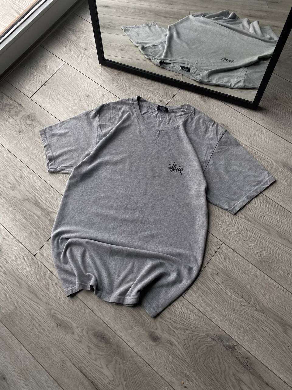 Stussy × Vintage Vintage 90's Stussy Big Logo Boxy T-shirt M Rare Size US M / EU 48-50 / 2 - 8 Thumbnail