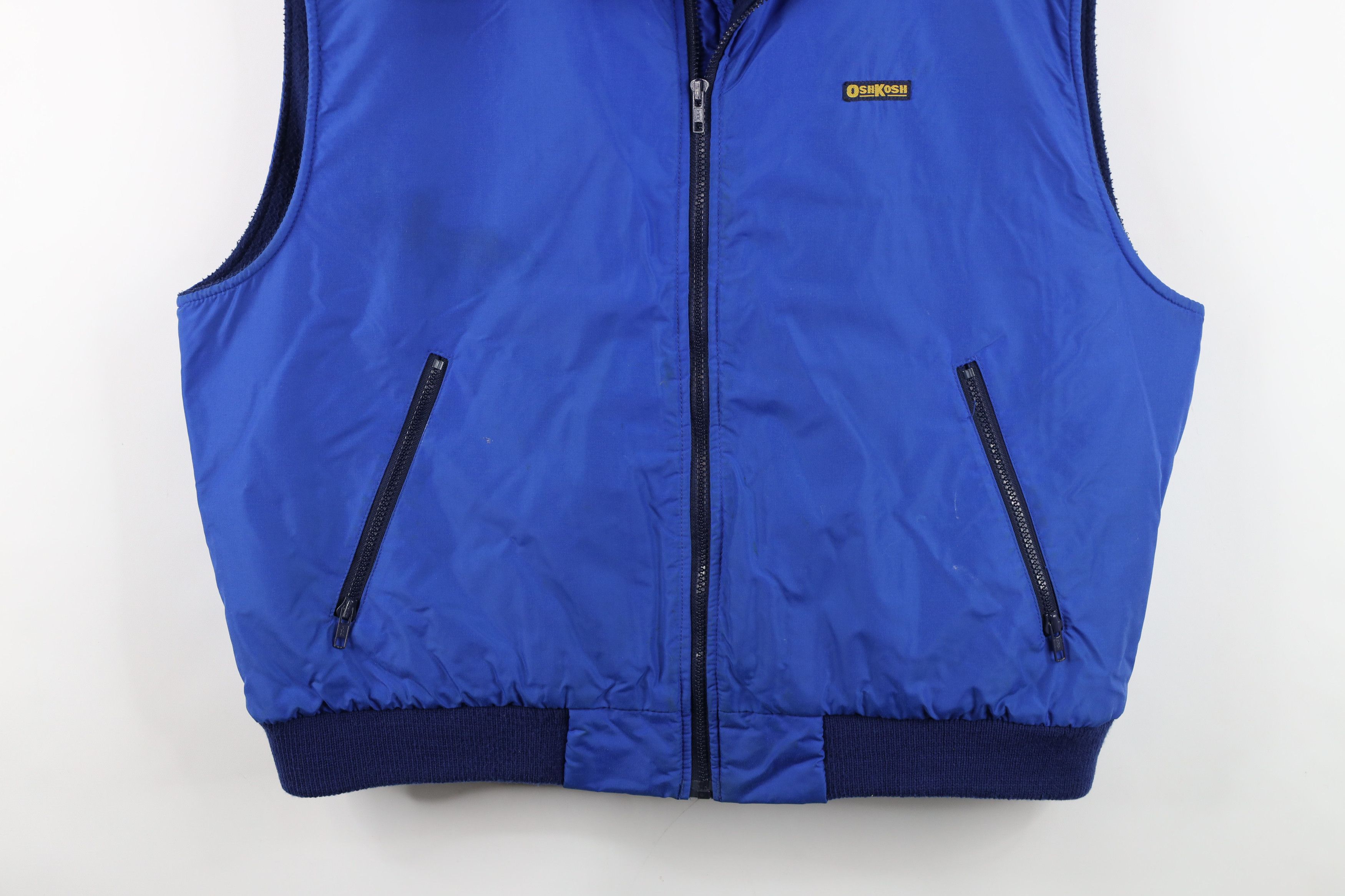 Vintage Vintage 90s OshKosh B'Gosh Spell Fleece Lined Vest Jacket Size US XL / EU 56 / 4 - 3 Thumbnail