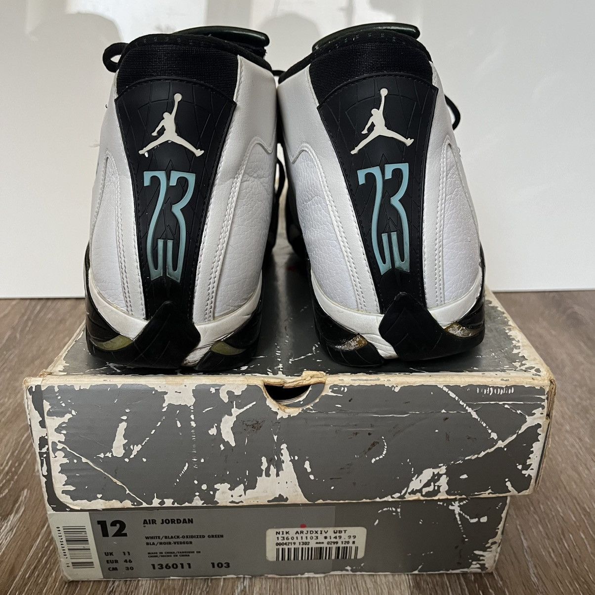 Jordan Brand 1999 oxidized green 14 Size US 12 / EU 45 - 5 Thumbnail