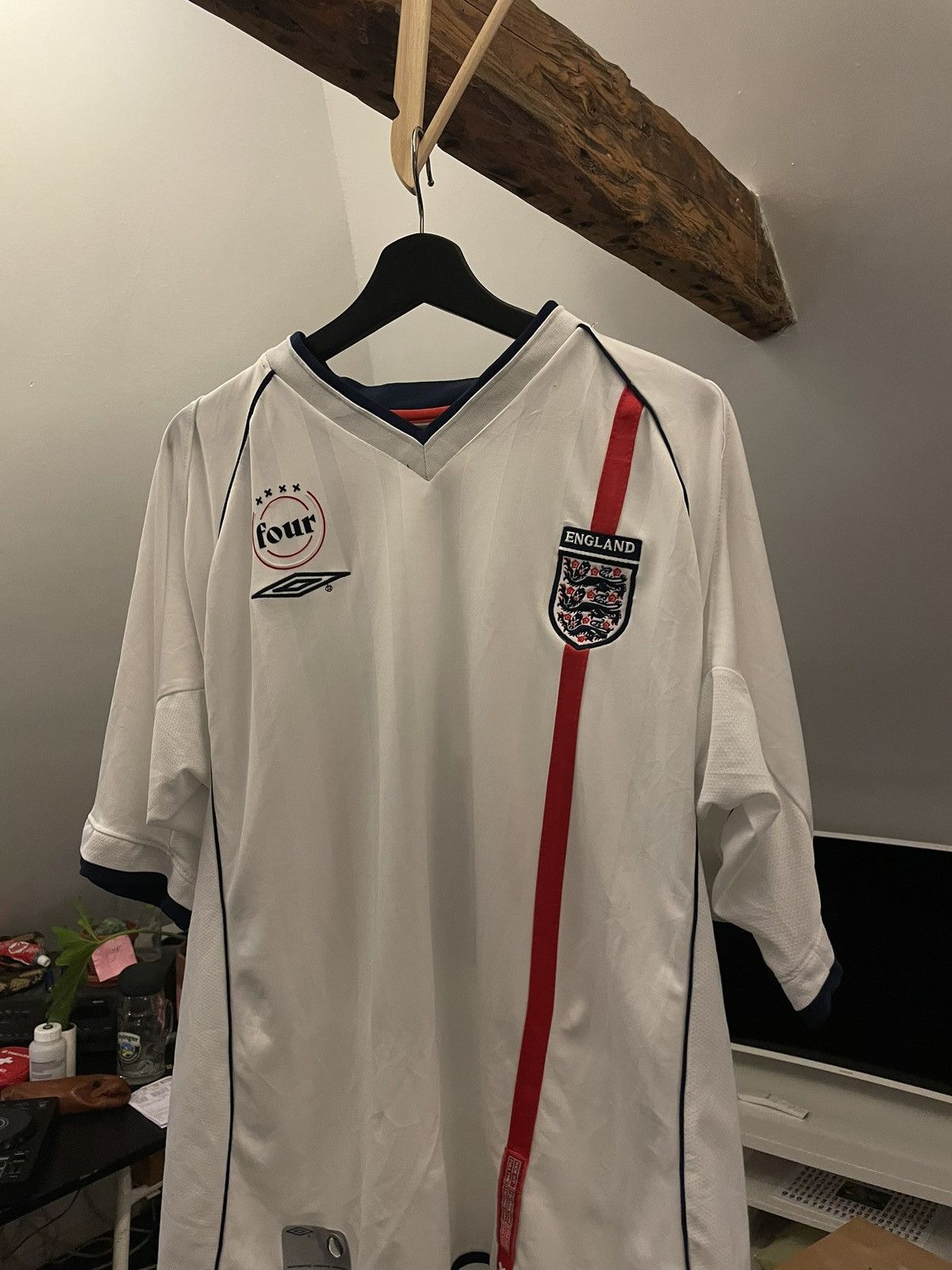 Umbro Vintage Reworked football shirt Size US XL / EU 56 / 4 - 2 Thumbnail