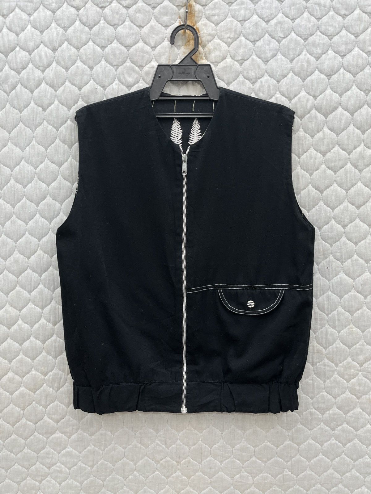Vintage 🔥🔥🔥STEALS VTG MARCIA REVERSIBLE ZIPPER VEST Size S / US 4 / IT 40 - 3 Thumbnail