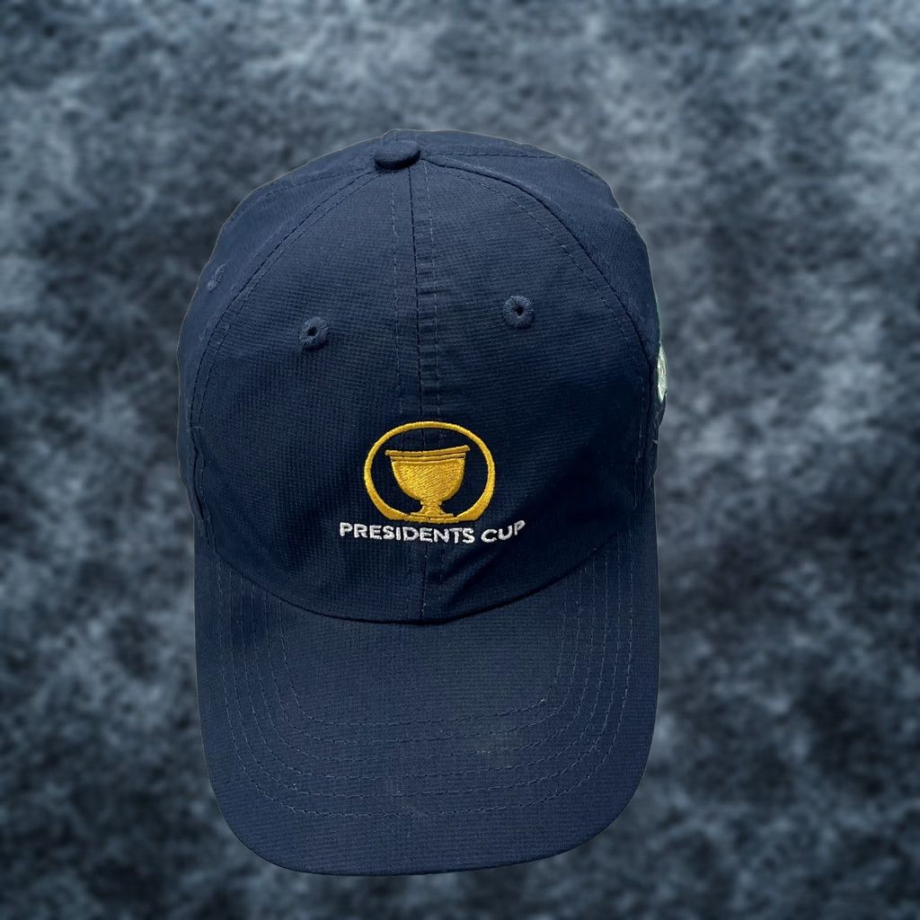 Imperial Presidents Cup Golf Hat Adult Blue Strapback Adjustable Imperial Cap Medinah Men Size ONE SIZE - 1 Thumbnail