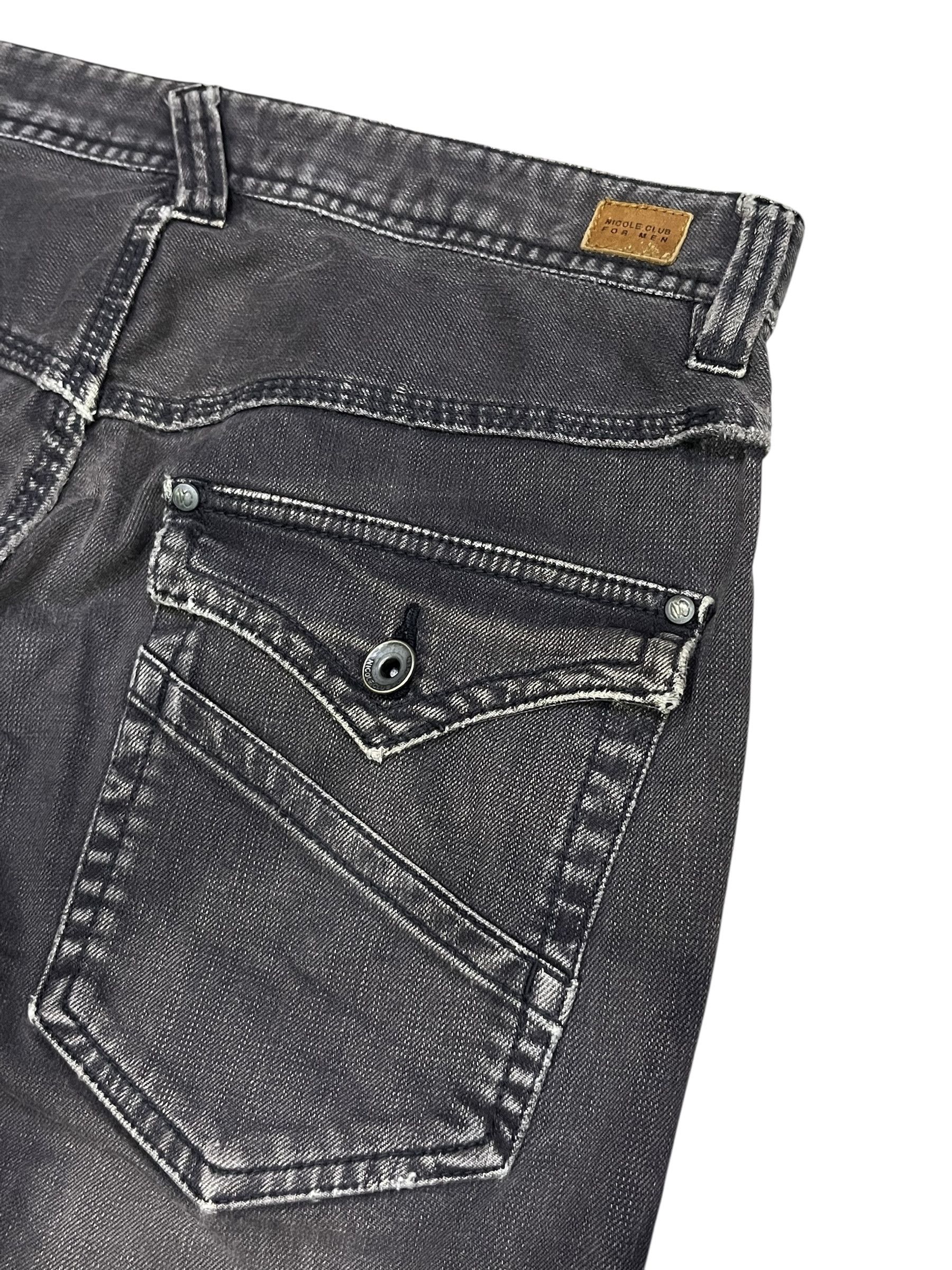 Nicole Club Archive Nicole Club"Elaborate Collection" Grunge Faded Flare Size US 28 / EU 44 - 4 Thumbnail