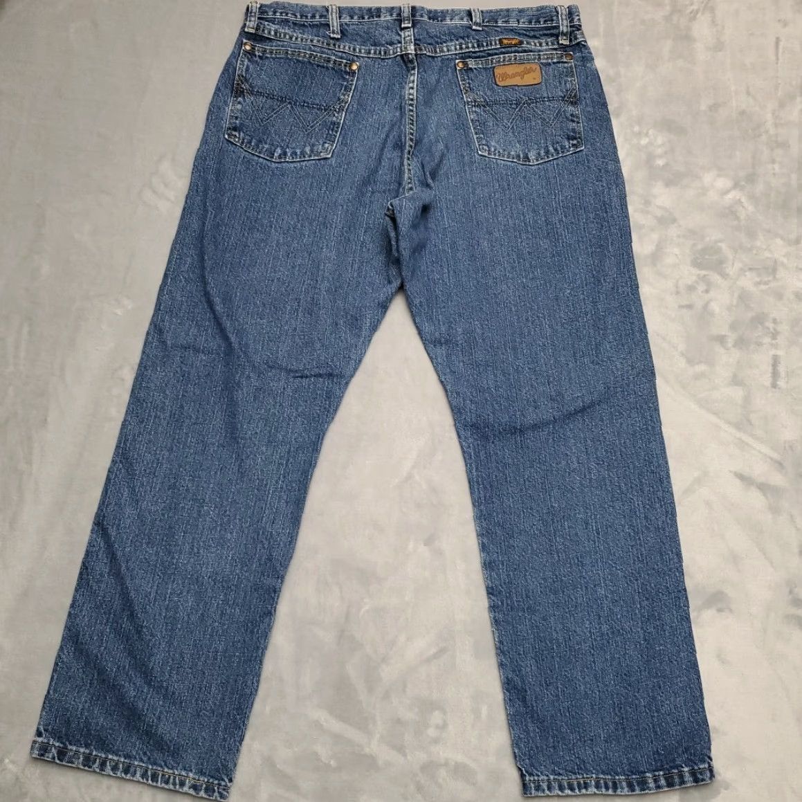 Wrangler Wrangler Jeans Mens 38x30 Blue Denim George Strait Western Cowboy Ranch Pants Size US 38 / EU 54 - 7 Thumbnail