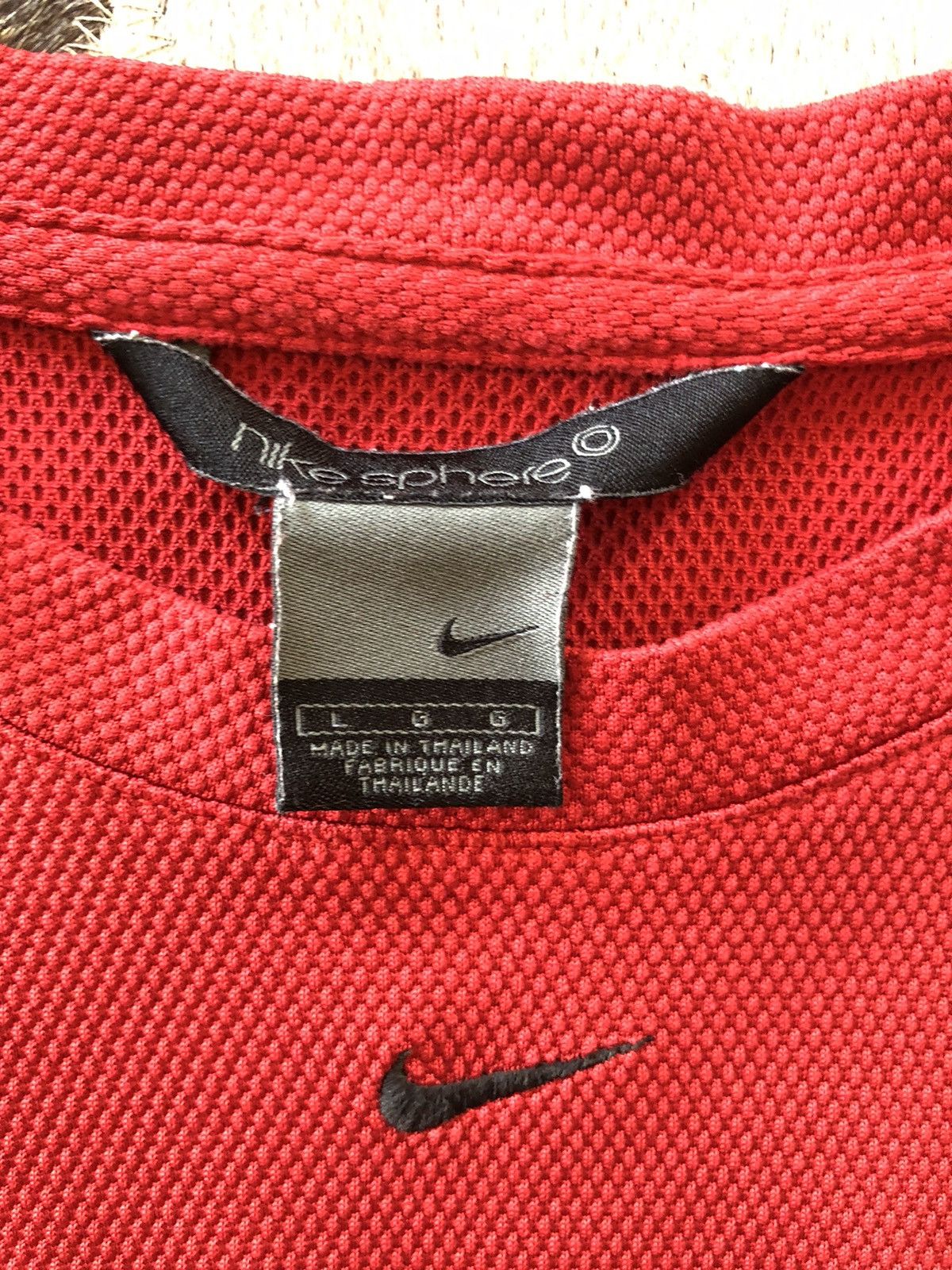 Nike × Vintage CRZY 🔥 Y2K Nike Center Swoosh shirt/jersey Size US L / EU 52-54 / 3 - 5 Thumbnail