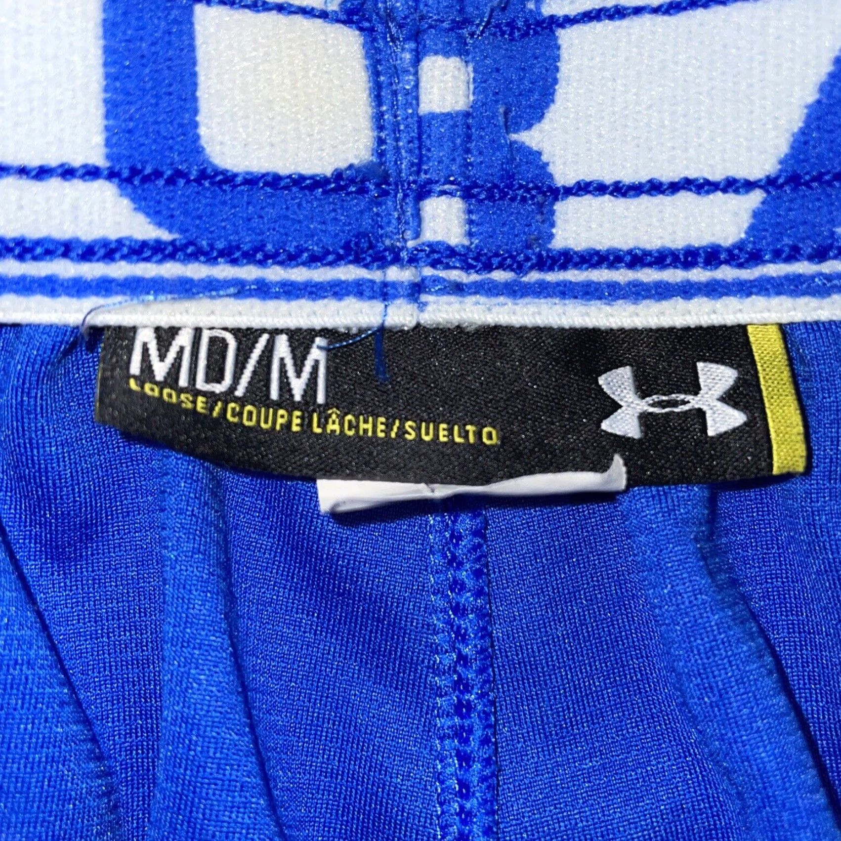 Under Armour Under Armour Men's Athletic Shorts Size M Blue Drawstring Activewear Size US 31 - 2 Thumbnail