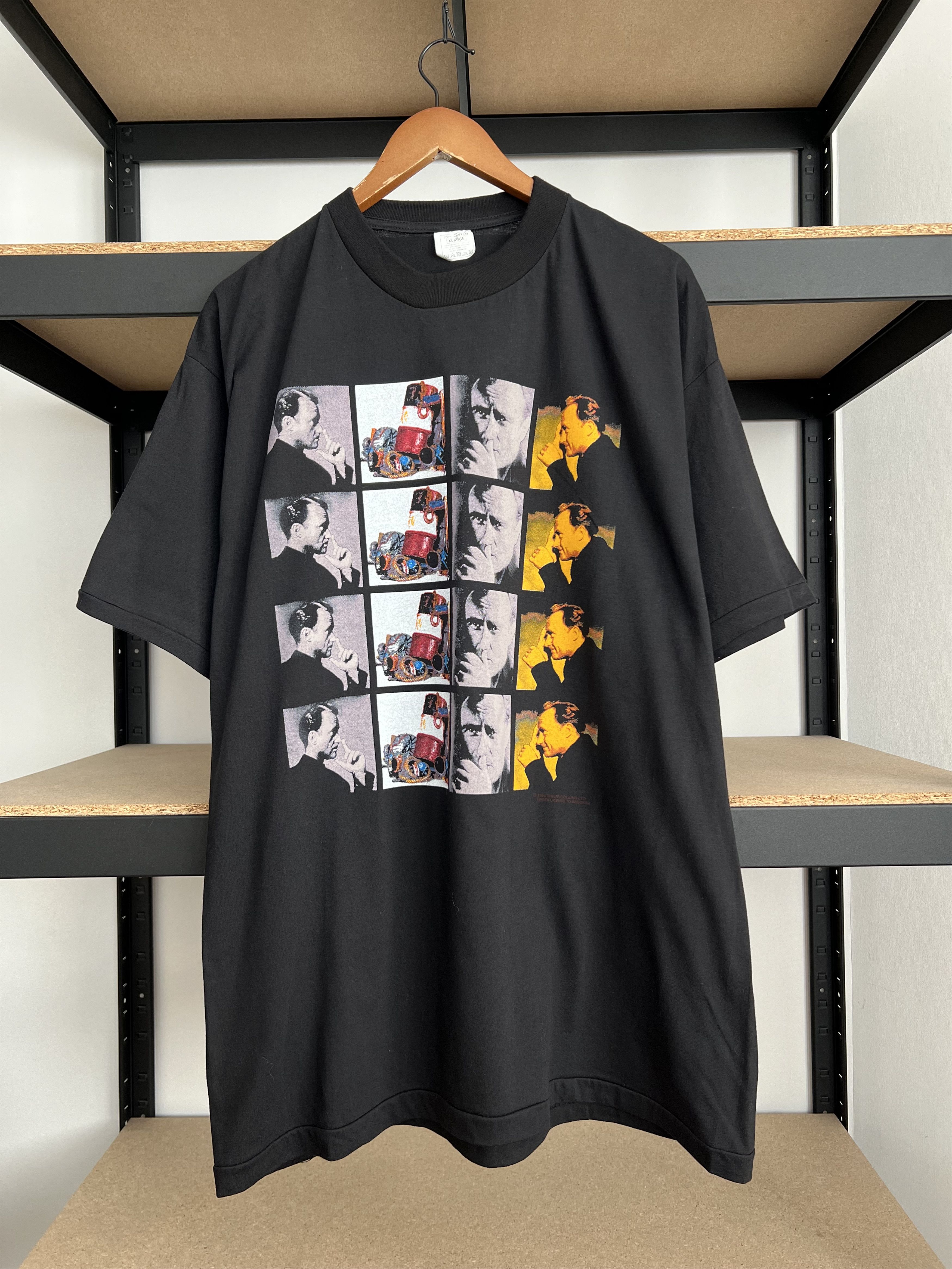 Band Tees Vintage 1994 Phil Collins Both Sides Tour TDK T-shirt Size US XL / EU 56 / 4 - 1 Thumbnail