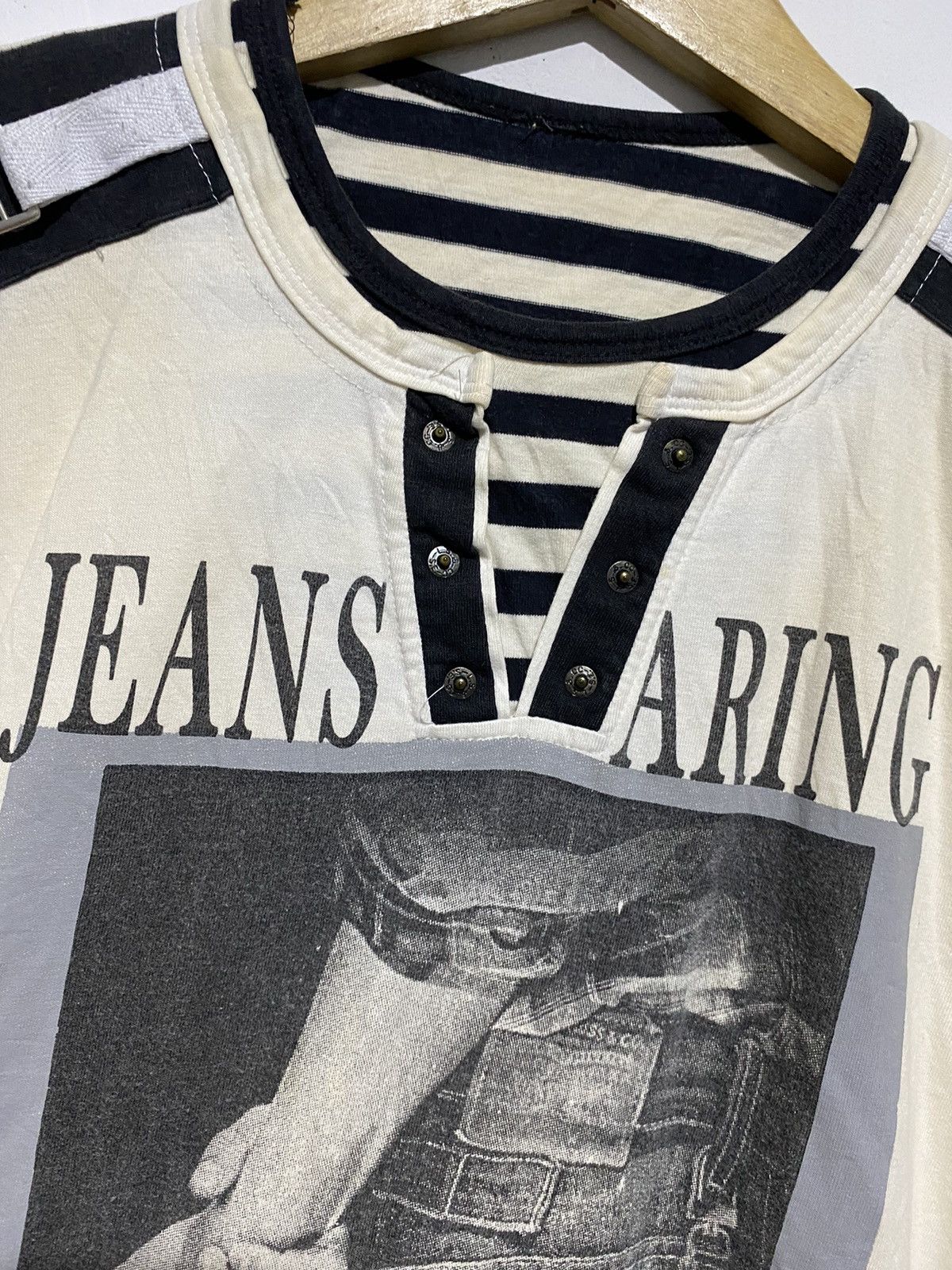 Le Grande Bleu (L.G.B.) Levi’s engineered jeans print longsleeve tshirts Size US L / EU 52-54 / 3 - 4 Thumbnail