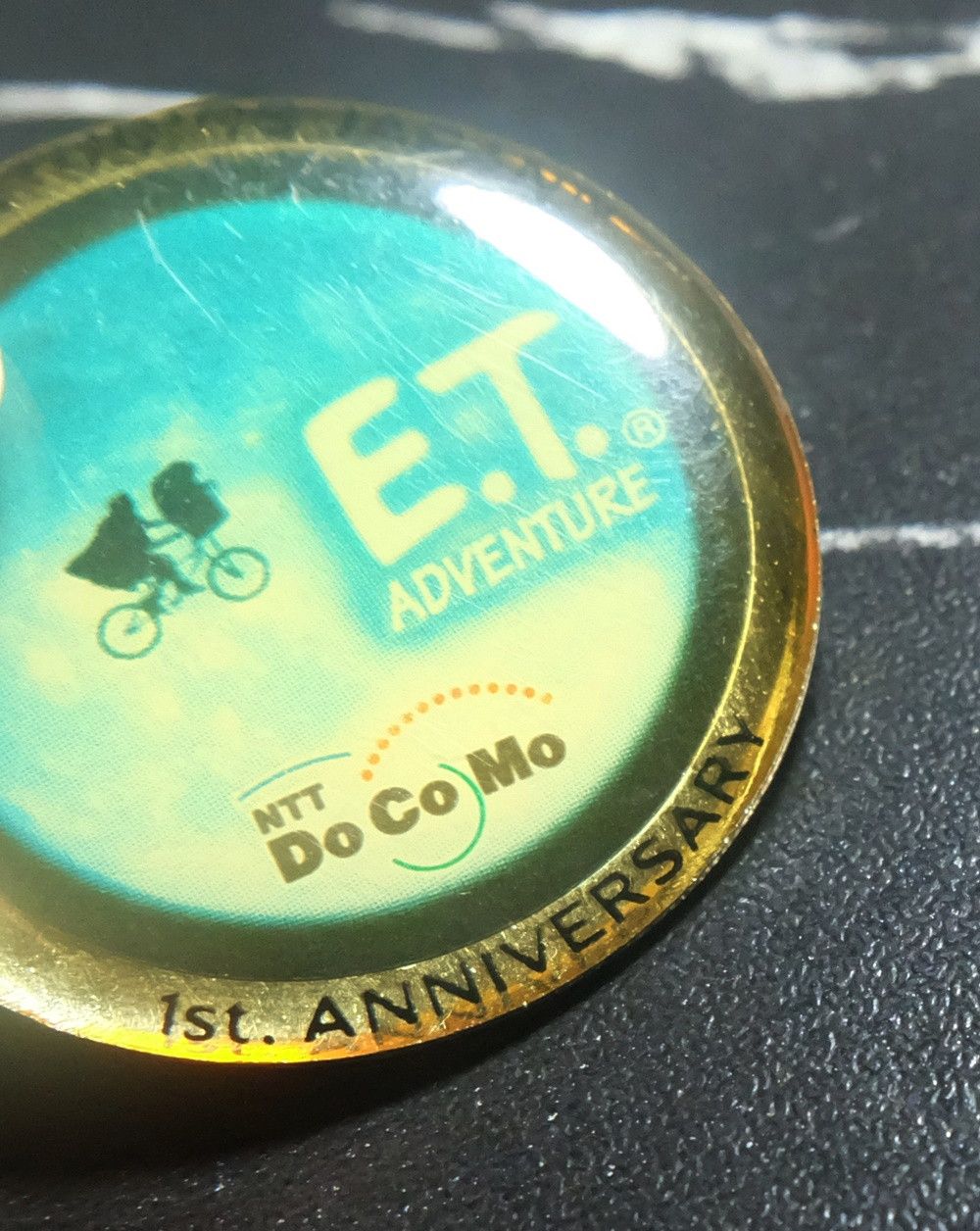 Universal Studios Vintage Pin E.T. Adventure – 1st Anniversary USJ Size ONE SIZE - 2 Thumbnail