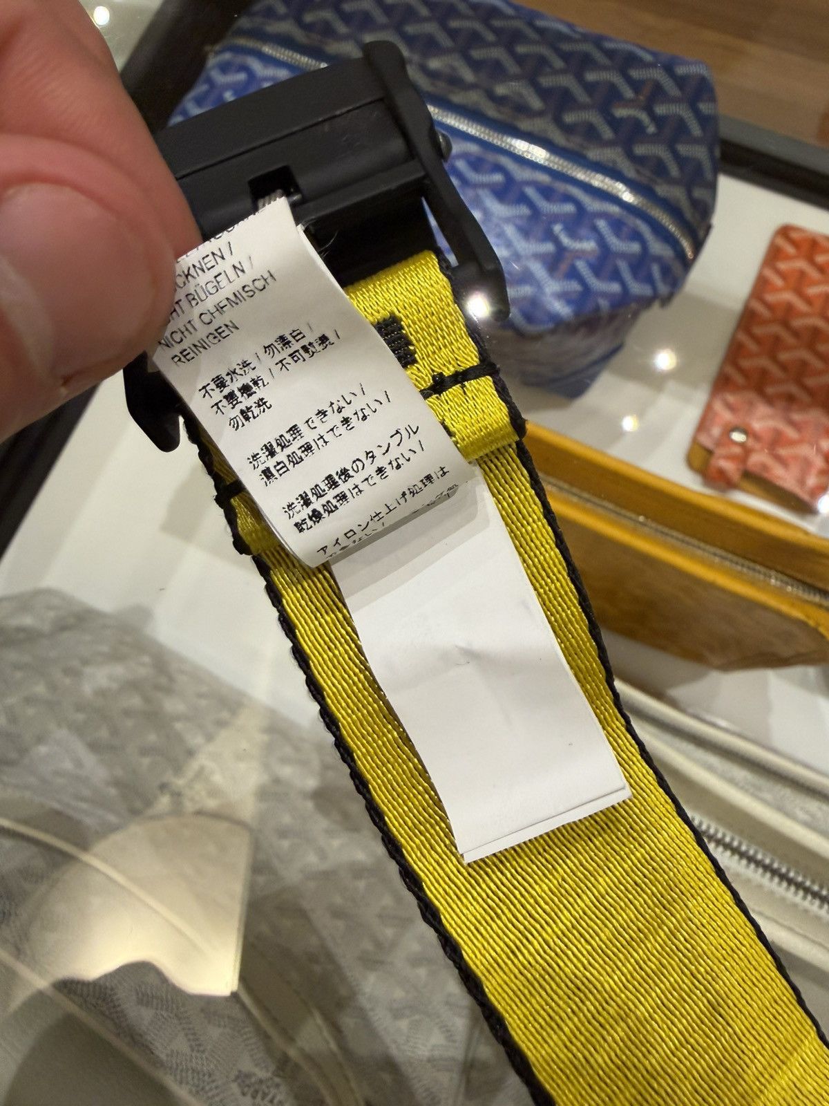 Off-White Off-White Tape Utility Belt Size ONE SIZE - 7 Thumbnail