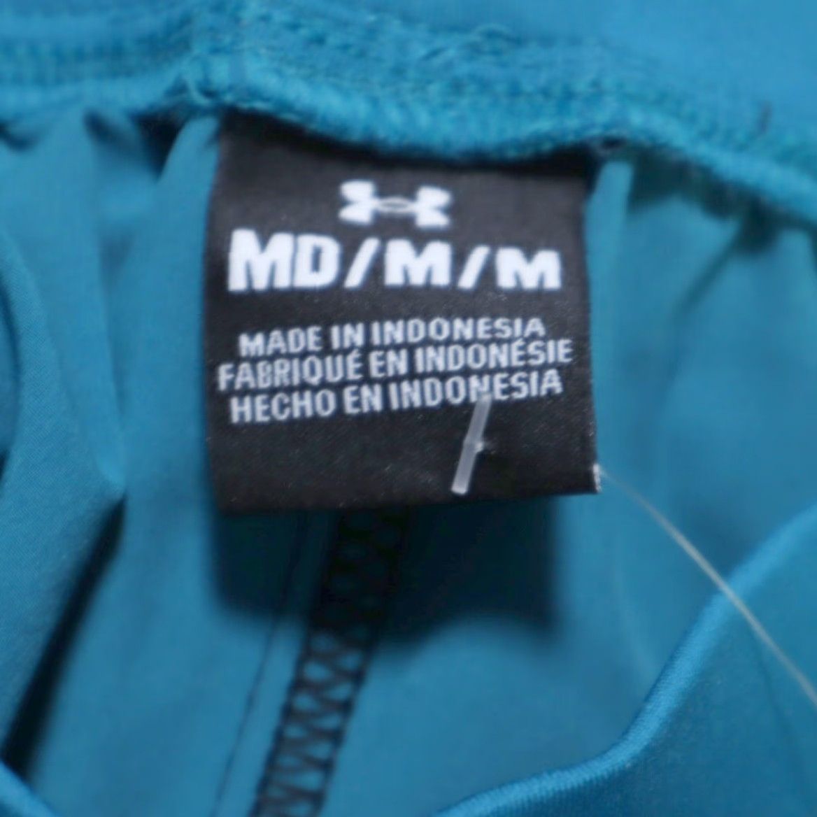 Under Armour Under Armour Project Rock Woven Athletic Shorts Teal Tie-Dye Mens M Size US 31 - 5 Thumbnail