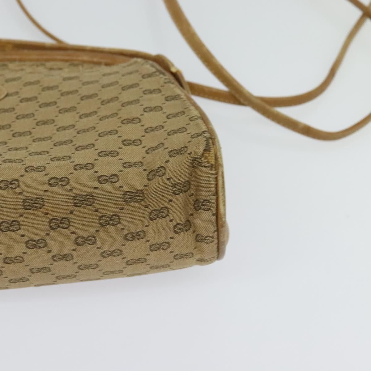 Gucci GUCCI Micro GG Supreme Shoulder Bag Pvc Beige Gold 001 261 Size ONE SIZE - 11 Thumbnail