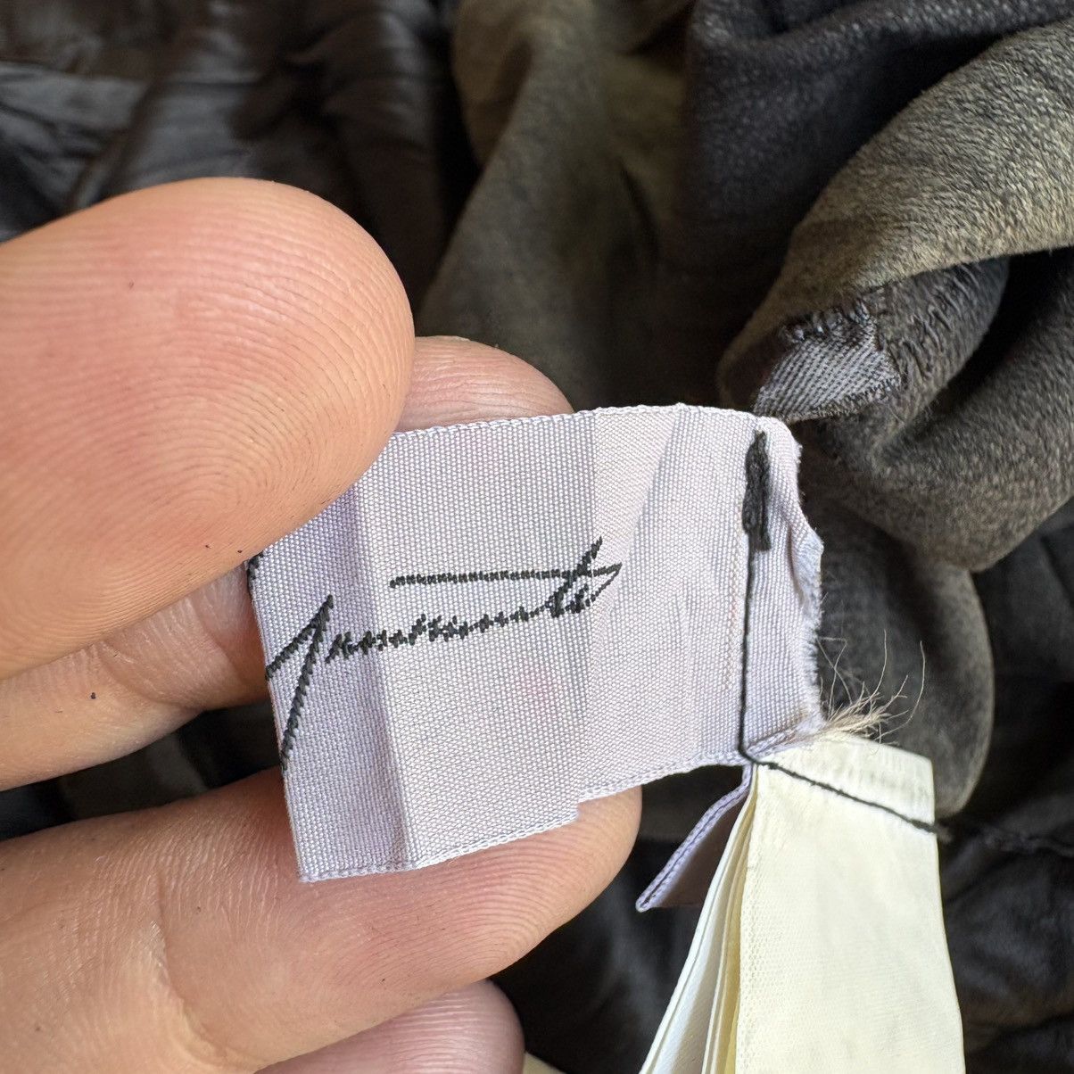 Yohji Yamamoto Yohji Yamamoto Black Leather Patchwork Maxi Dress F/W 2000 Size XS / US 0-2 / IT 36-38 - 10 Thumbnail