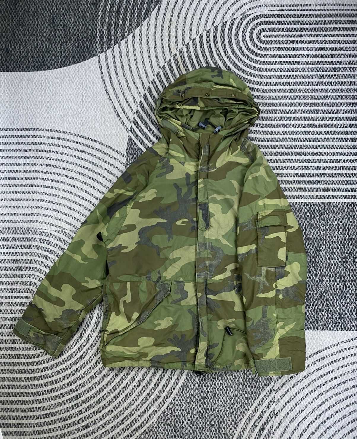 Vintage ISRATEX NATO Woodland Camouflage Jacket