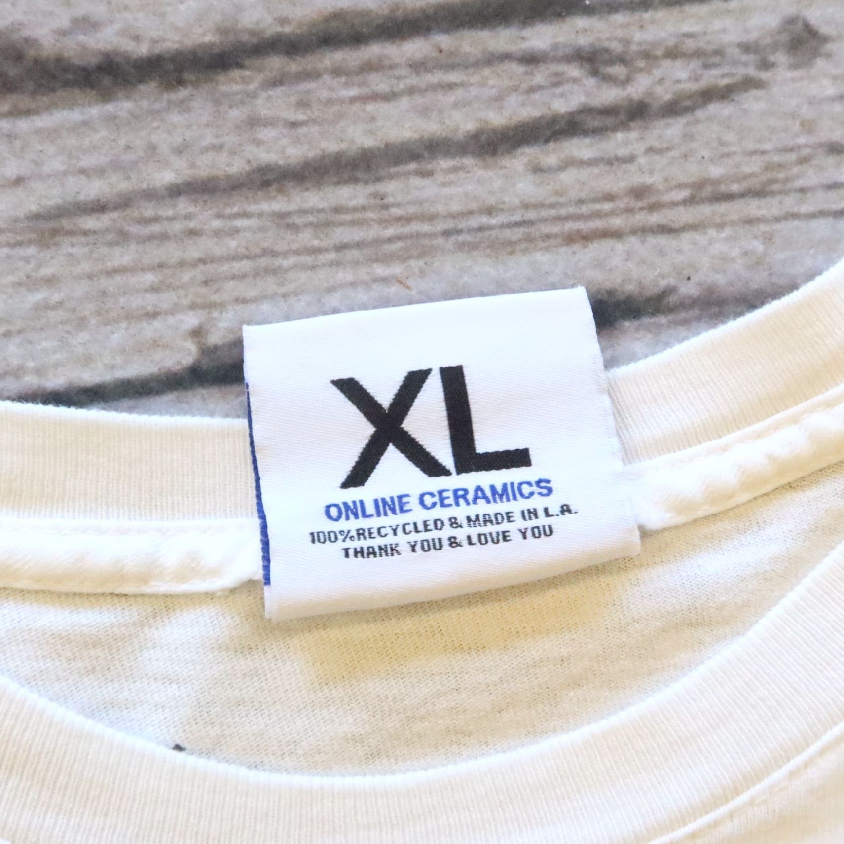 Online Ceramics Online Ceramics Longer Than You've Gone Before Long Sleeve Tee XL White Mens T-Shirt Size US XL / EU 56 / 4 - 7 Thumbnail