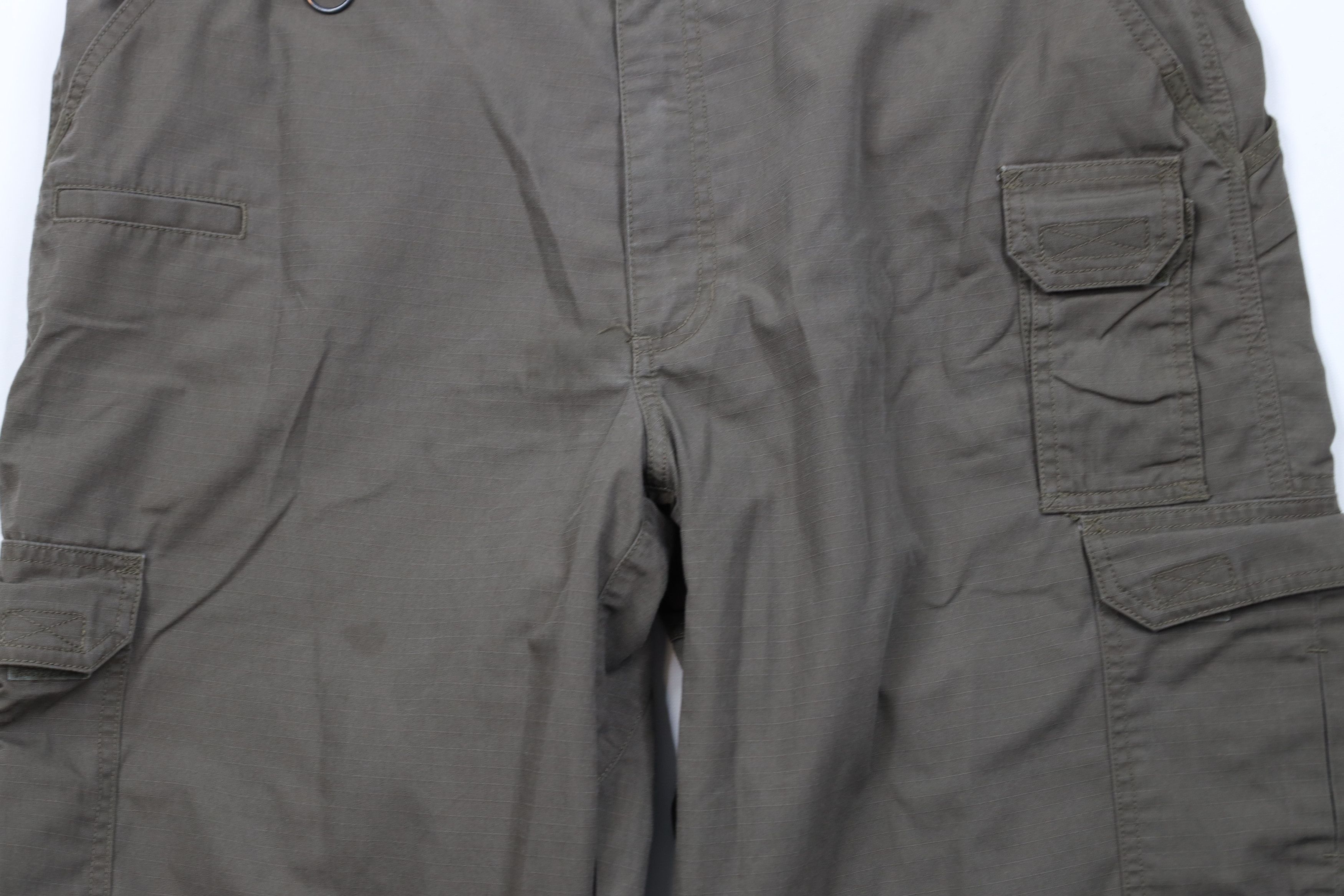 Vintage 5.11 Tactical Series Uniform Cargo Shorts Olive Green Size US 38 / EU 54 - 3 Thumbnail