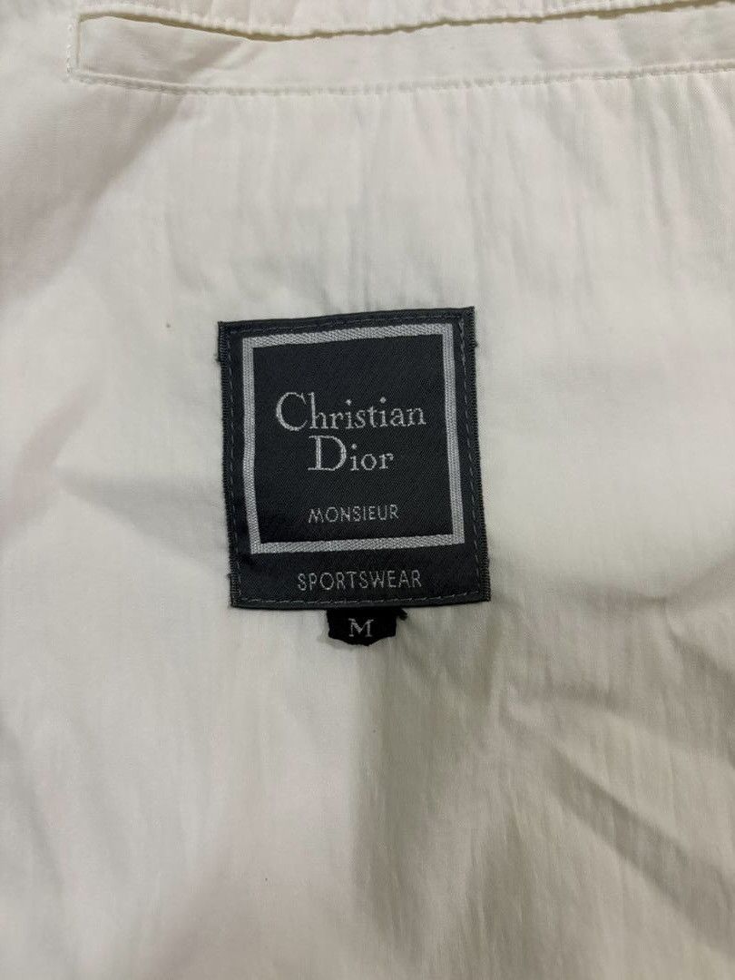 Christian Dior Monsieur Vtg Christian Dior White Jacket Design Size US M / EU 48-50 / 2 - 10 Thumbnail