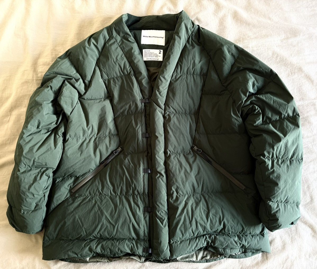 White Mountaineering Men’s White Mountaineering x TAION Hanten Down Jacket Sz 2 Size US L / EU 52-54 / 3 - 4 Thumbnail