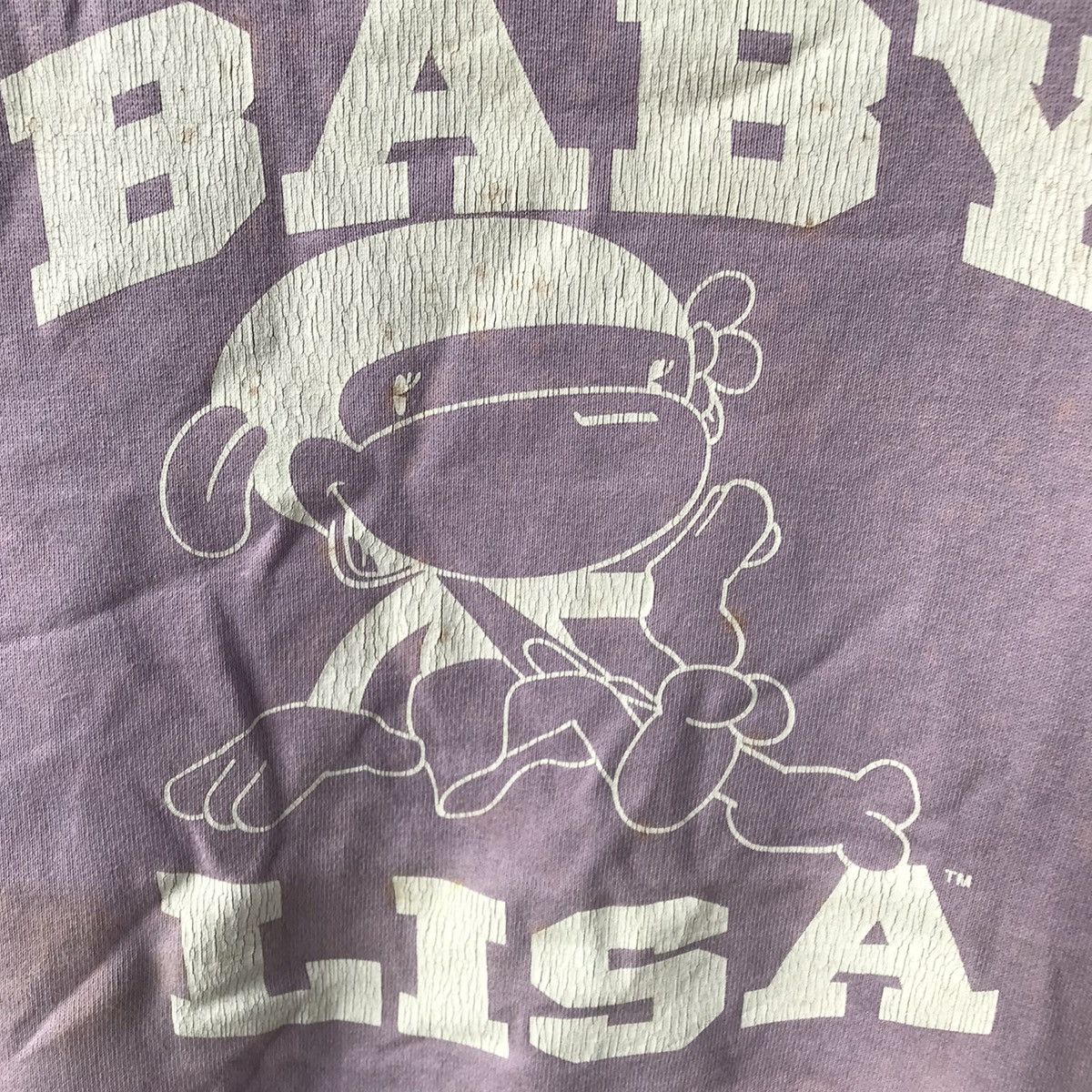 Bape Baby Lisa S/S Crewneck Size US M / EU 48-50 / 2 - 8 Thumbnail