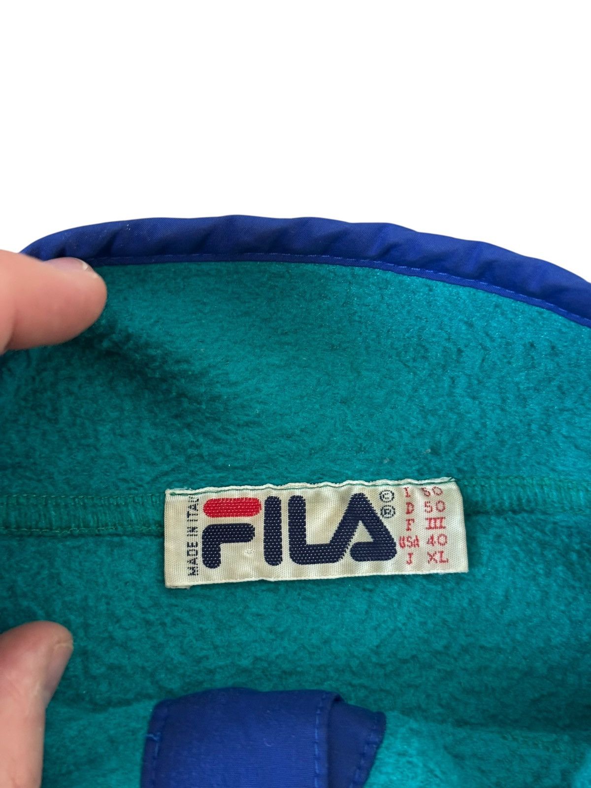 Fila × Vintage Fila Snowboard Crazy Mountain 90s Fleece Sweatshirt Large Size US L / EU 52-54 / 3 - 4 Thumbnail