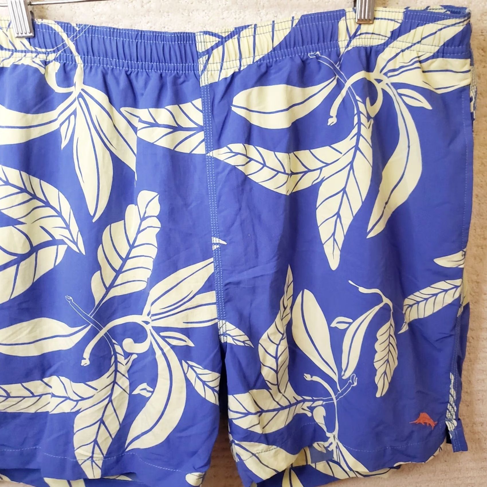 Tommy Bahama Tommy Bahama Mens Relax Blue Floral Tropical Swim Trunks Board Shorts XL Lined Blue Floral Pattern Beach Mens Size US 36 / EU 52 - 3 Thumbnail