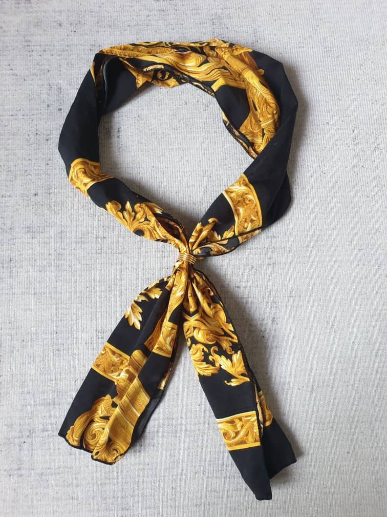 Japanese Brand Unnamed baroque style black neck accessories Size ONE SIZE - 1 Thumbnail