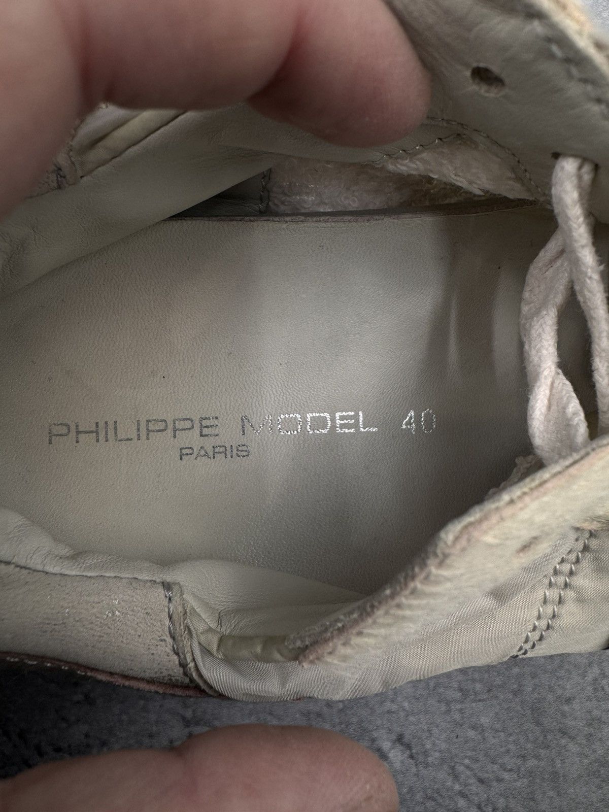 Philippe Model Philippe Model Paris Beige Low Women Sneakers Size 40 Size US 10 / IT 40 - 10 Thumbnail