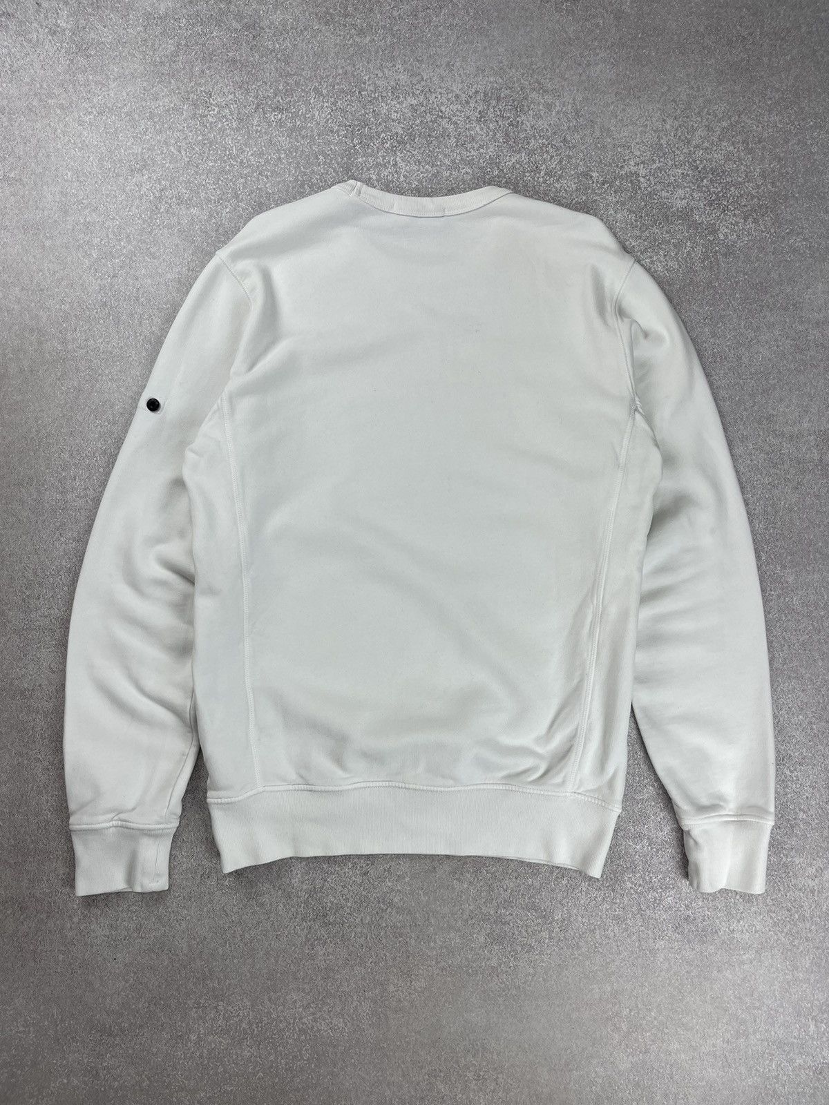 Stone Island Stone Island Crewneck Sweatshirt White Size M Size US M / EU 48-50 / 2 - 9 Thumbnail