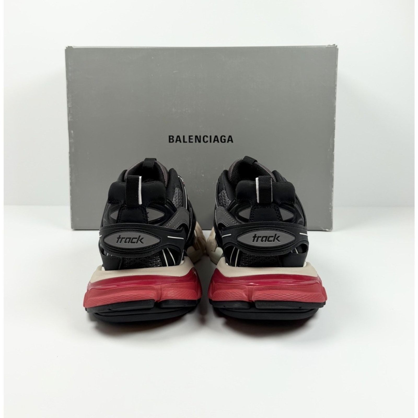 Balenciaga Size 40EU/7US - Balenciaga Track Black Red NEW Size US 7 / EU 40 - 4 Thumbnail