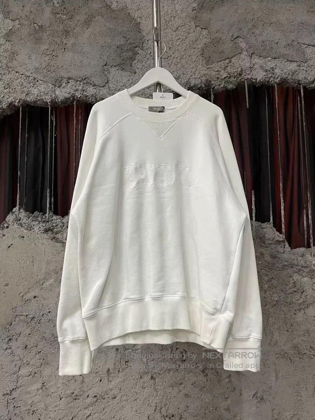 Dior Dior Peter Doig Embroidered Paint Letter Sweatshirt. Size US L / EU 52-54 / 3 - 1 Thumbnail