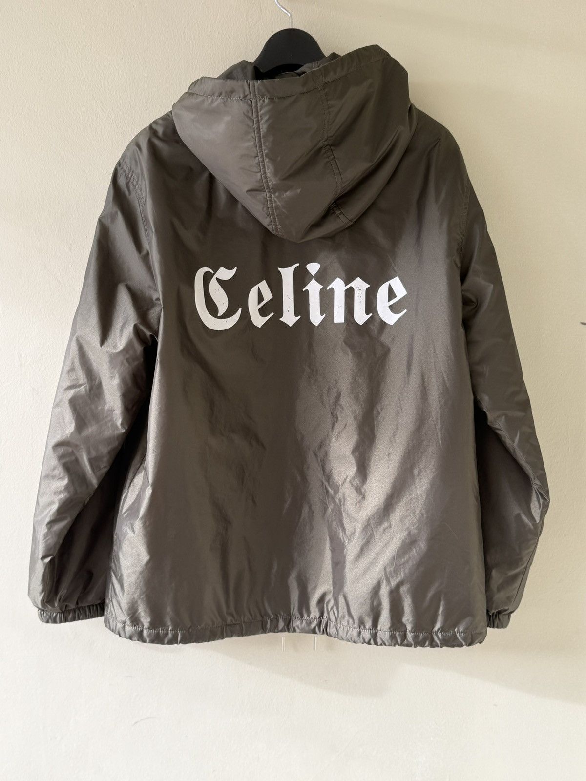 Celine Celine Logo Print Coach Jacket Size US M / EU 48-50 / 2 - 1 Thumbnail