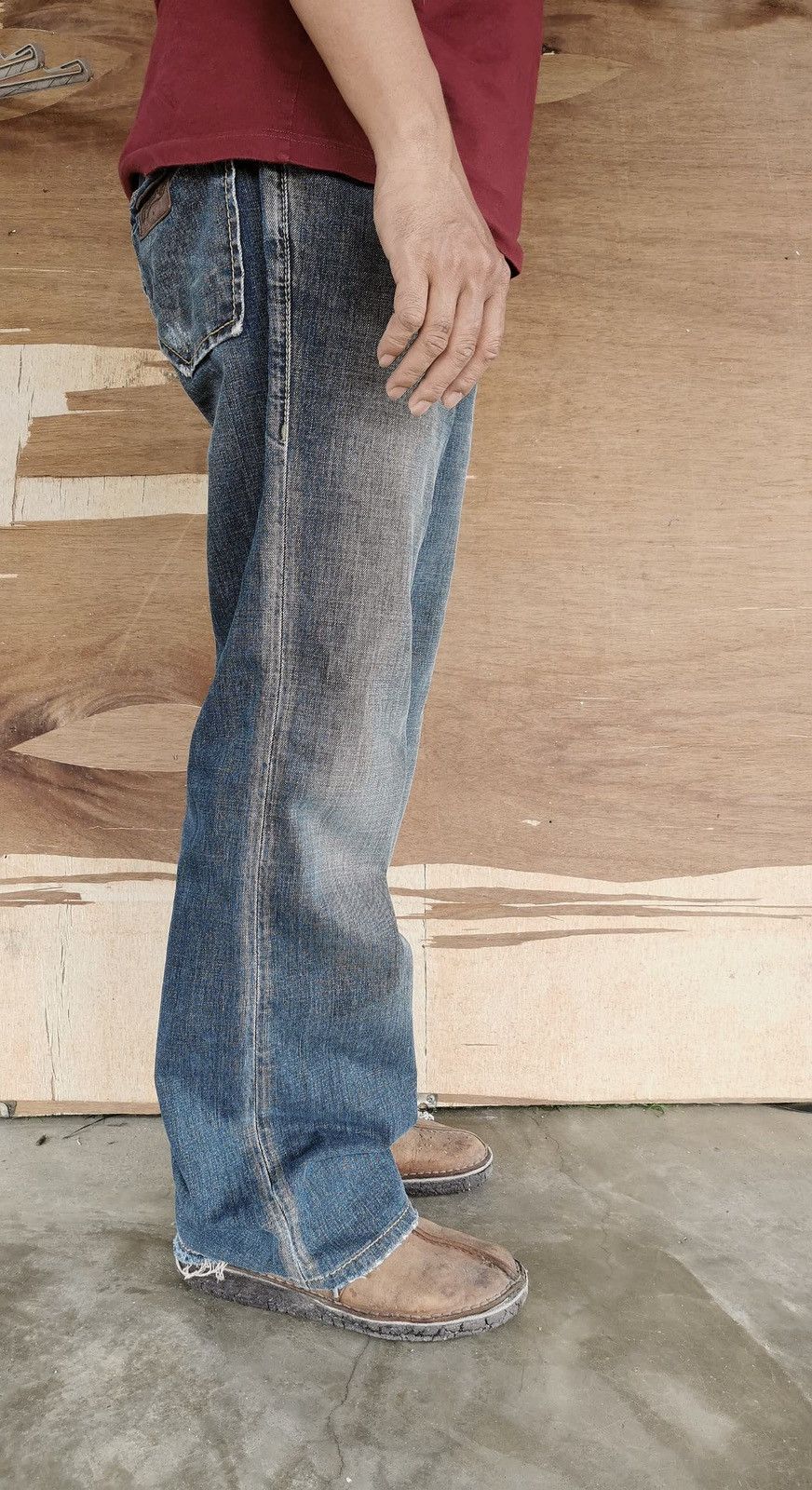 If Six Was Nine × Stitch's Jeans × Vintage Stitchs Flare Jeans Size US 33 - 24 Thumbnail
